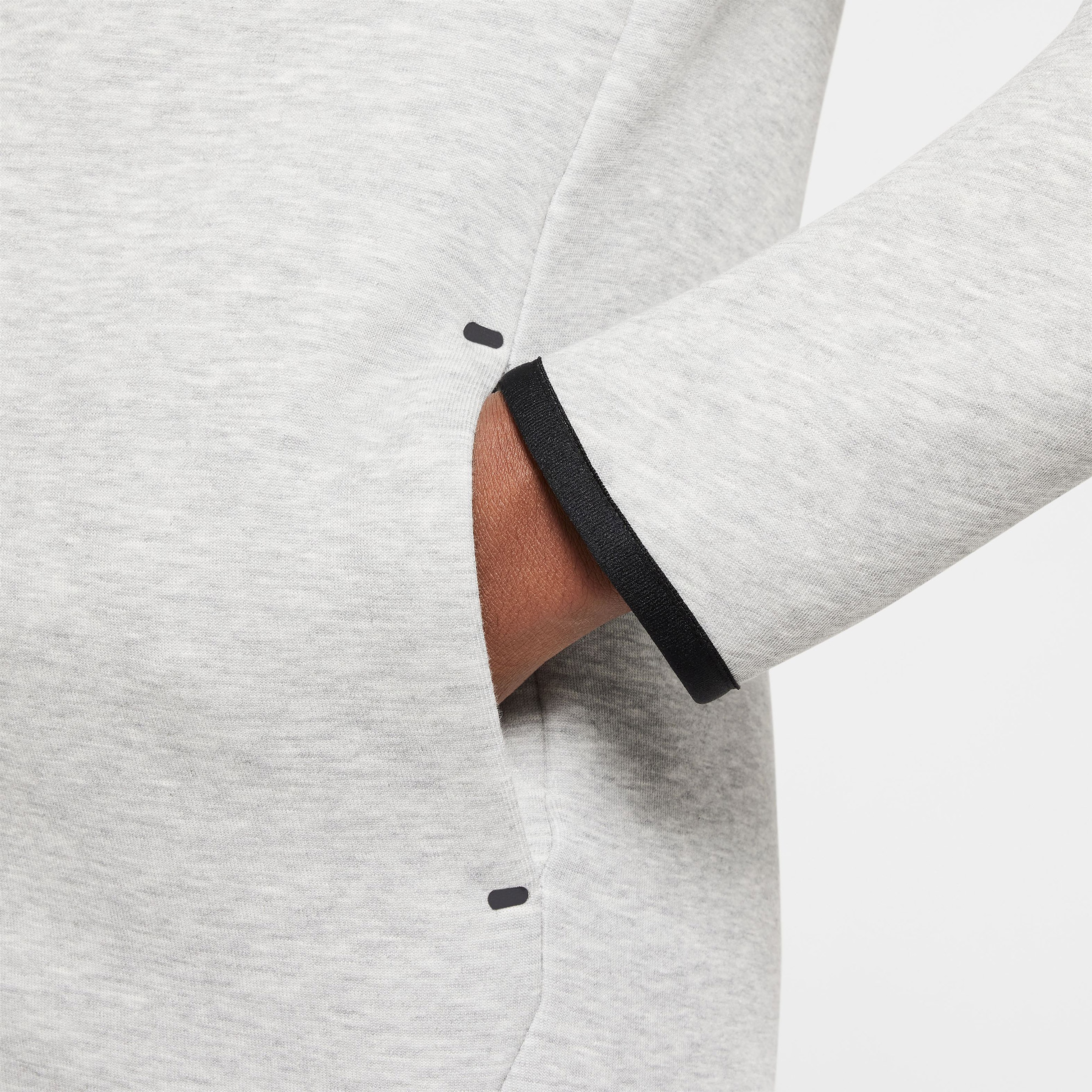 Nike Sportswear Tech Fleece Full Zip Çocuk Gri Sweatshirt
