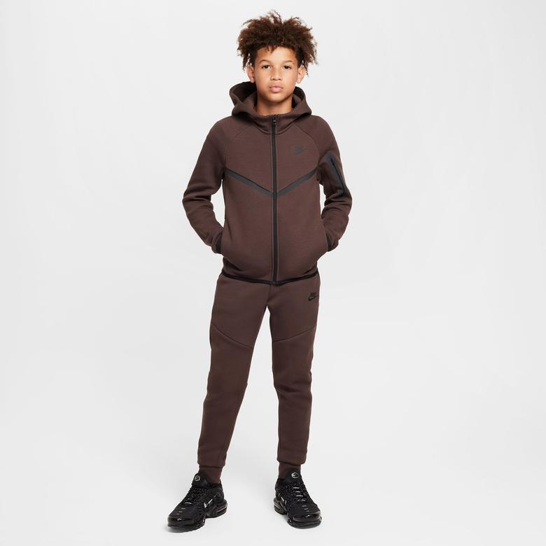 Nike Sportswear Tech Fleece Çocuk Kahverengi Sweatshirt