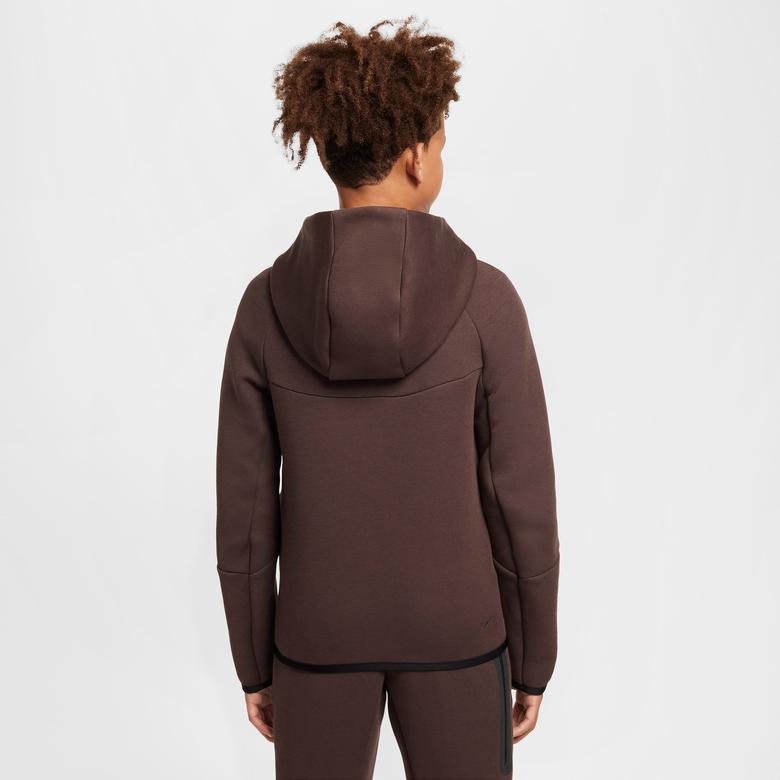 Nike Sportswear Tech Fleece Çocuk Kahverengi Sweatshirt