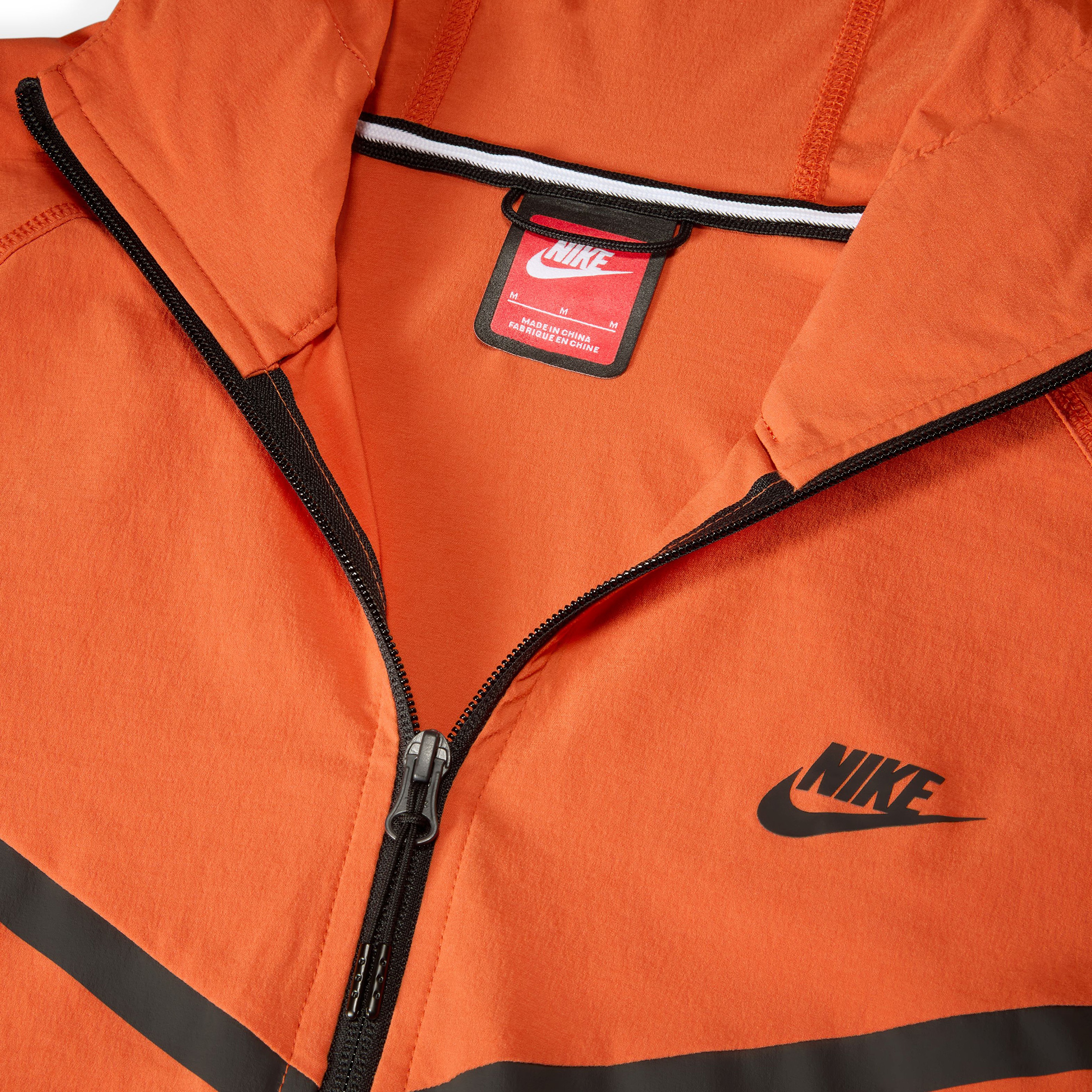 Nike Tech Dokuma Erkek Turuncu Ceket