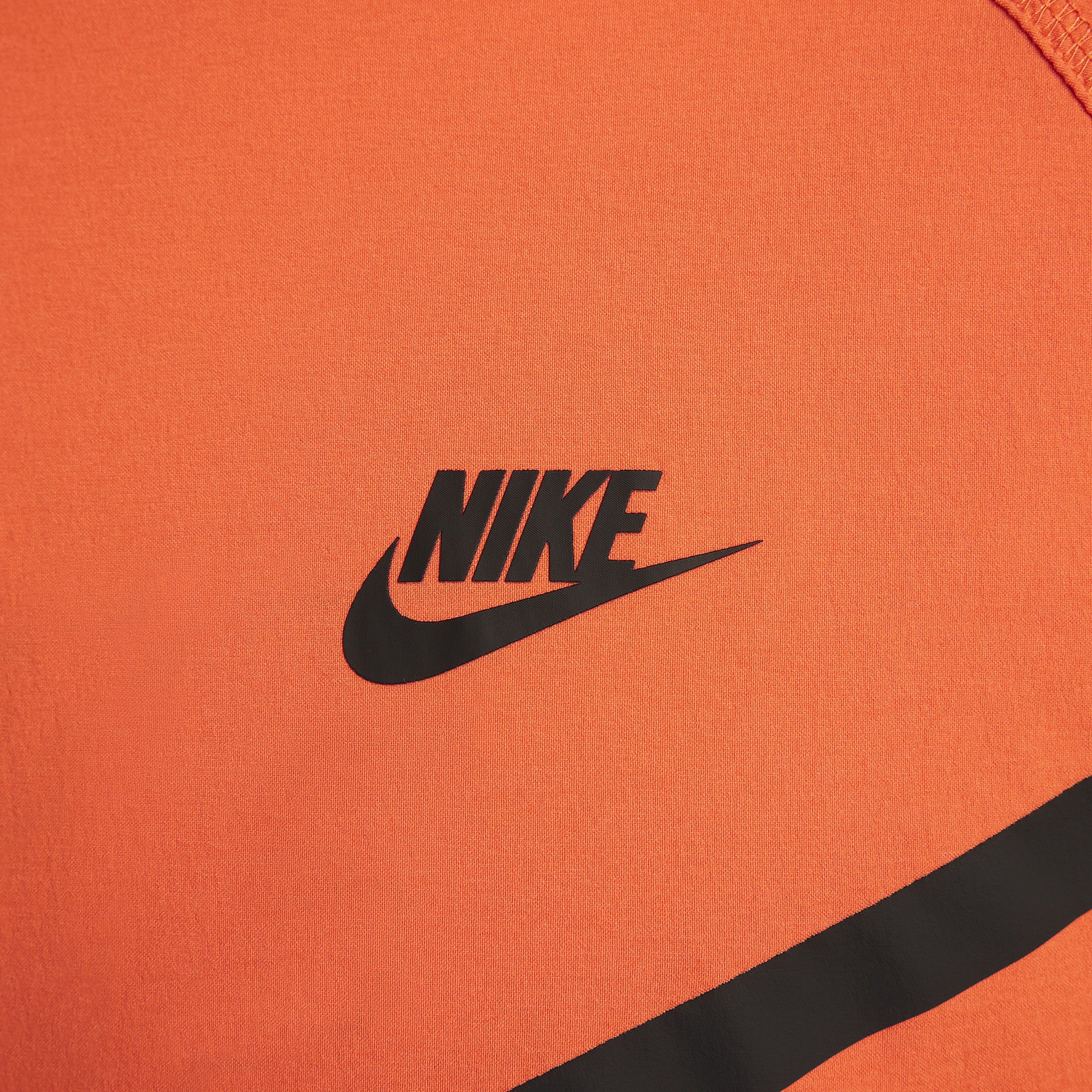 Nike Tech Dokuma Erkek Turuncu Ceket