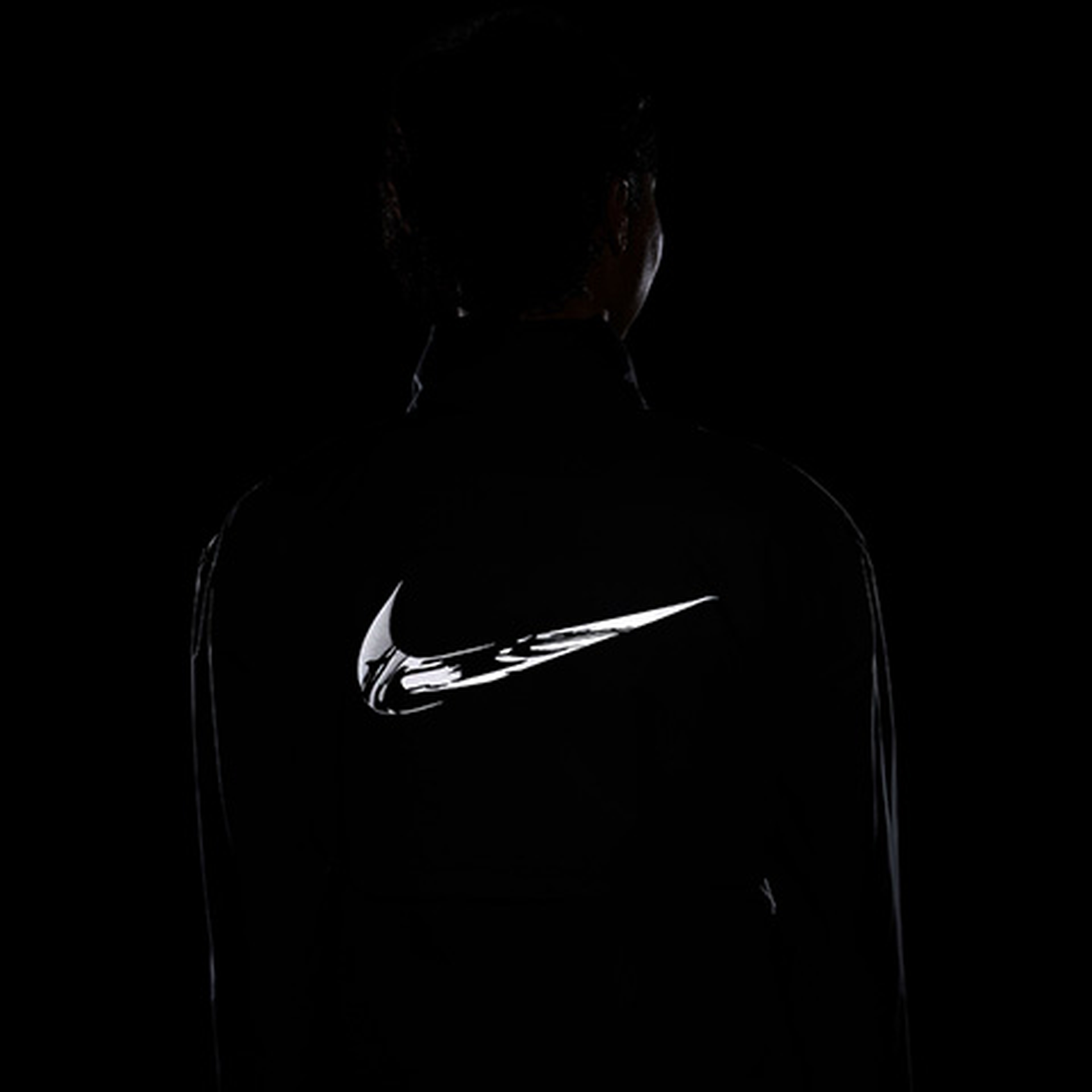 Nike Swoosh Fast Kadın Siyah Ceket