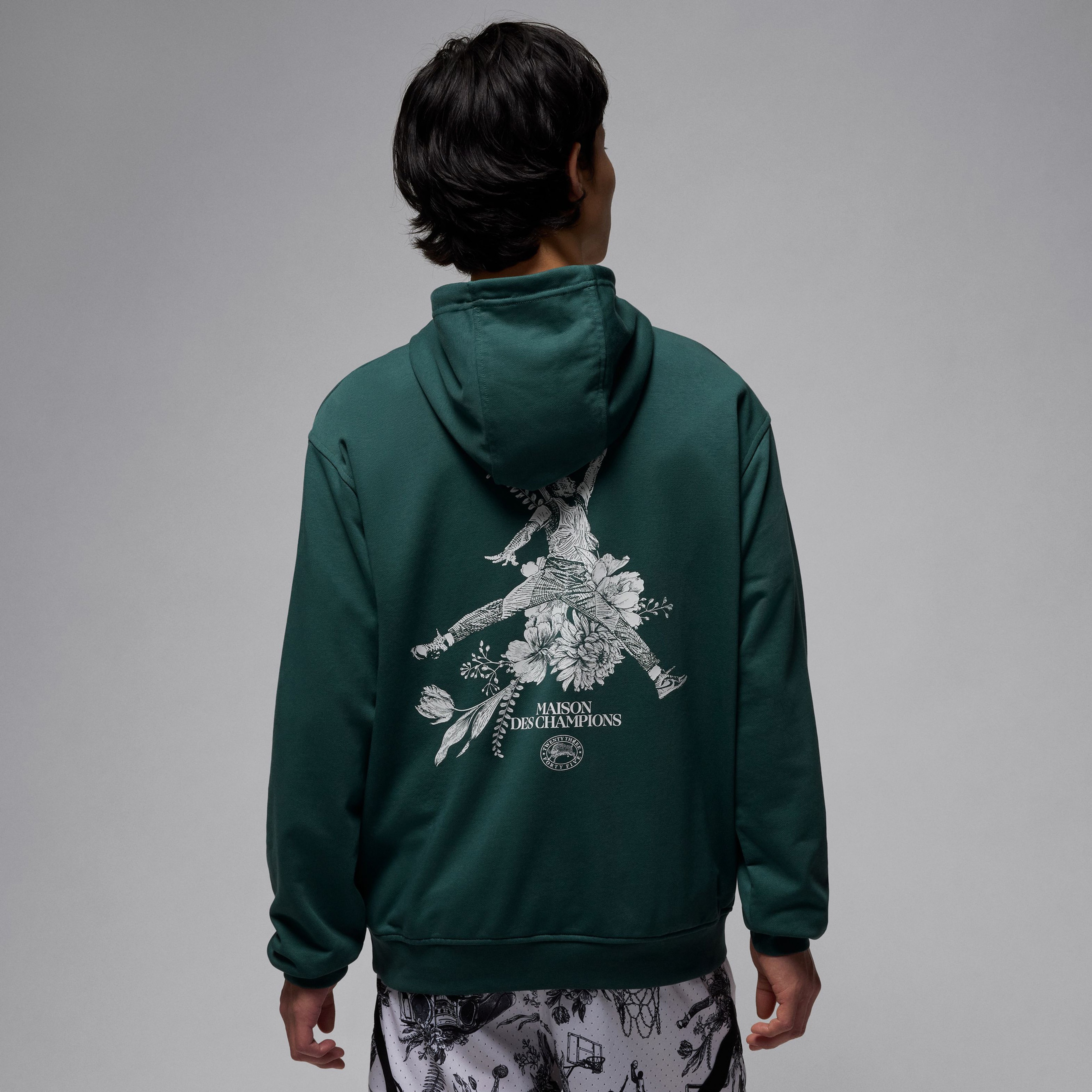 Jordan Sport Crossover Fleece Erkek Yeşil Sweatshirt