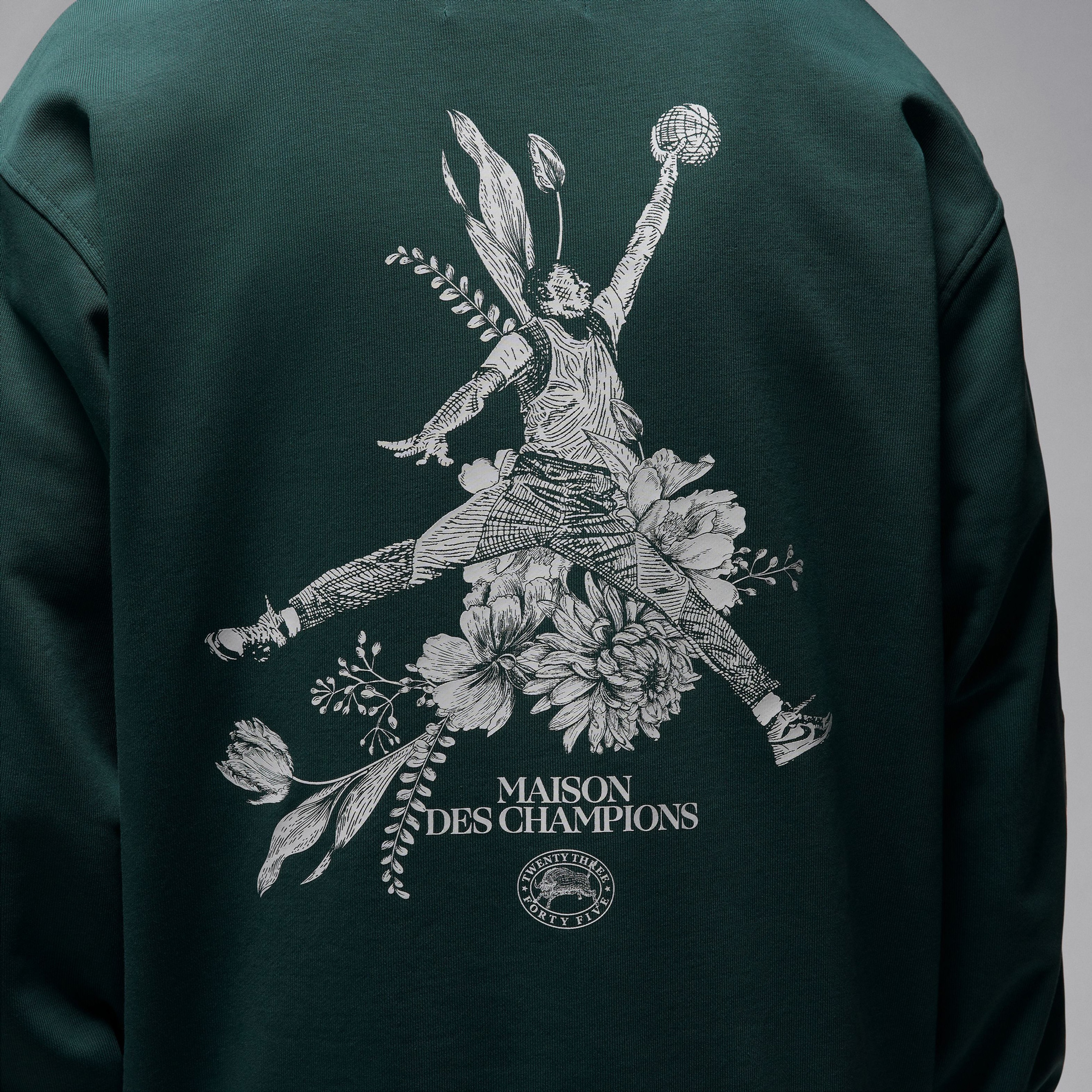 Jordan Sport Crossover Fleece Erkek Yeşil Sweatshirt