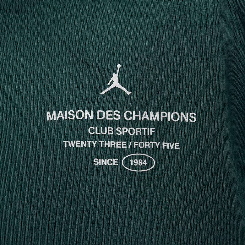 Jordan Sport Crossover Fleece Erkek Yeşil Sweatshirt