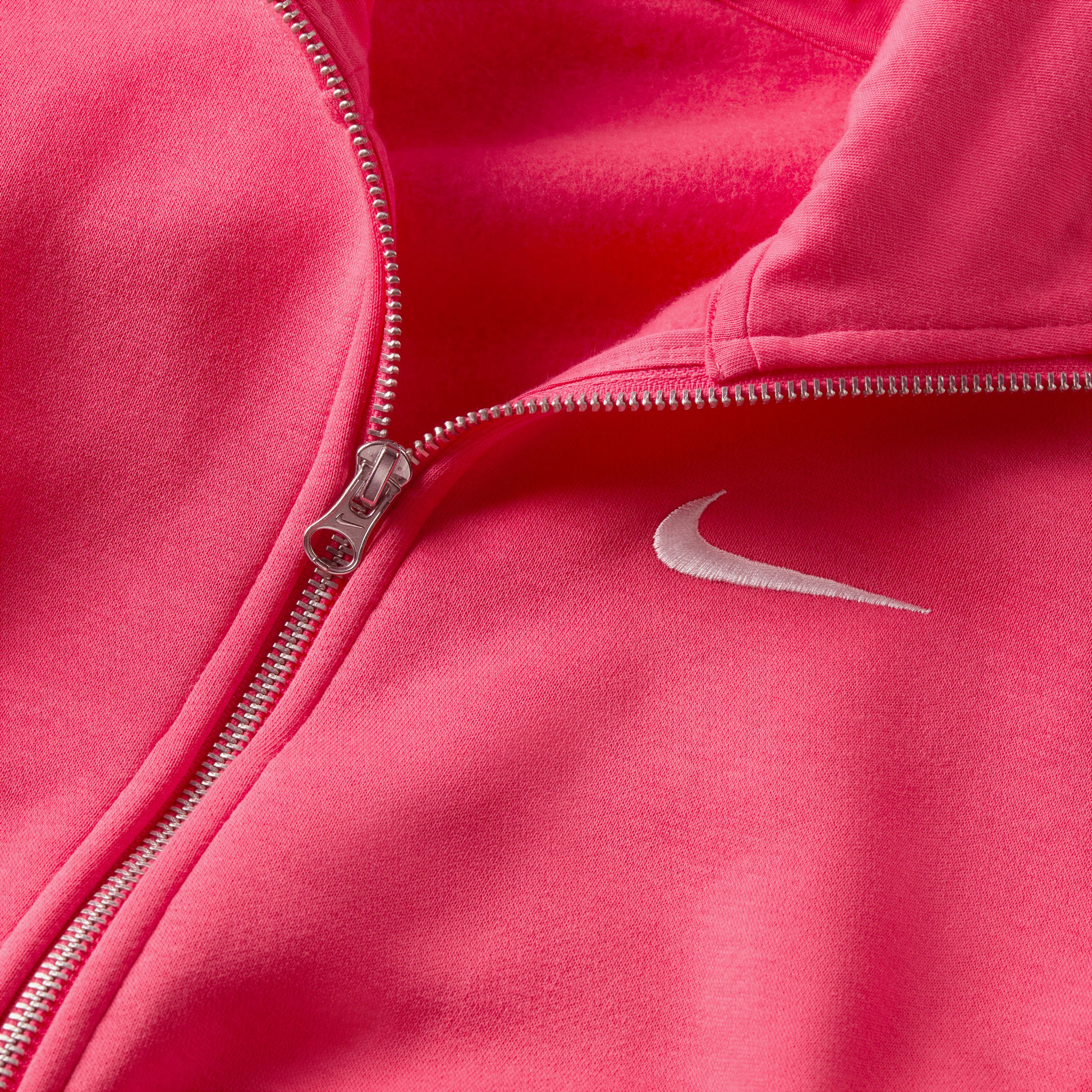 Nike Sportswear Phoenix Fleece Kadın Pembe Ceket
