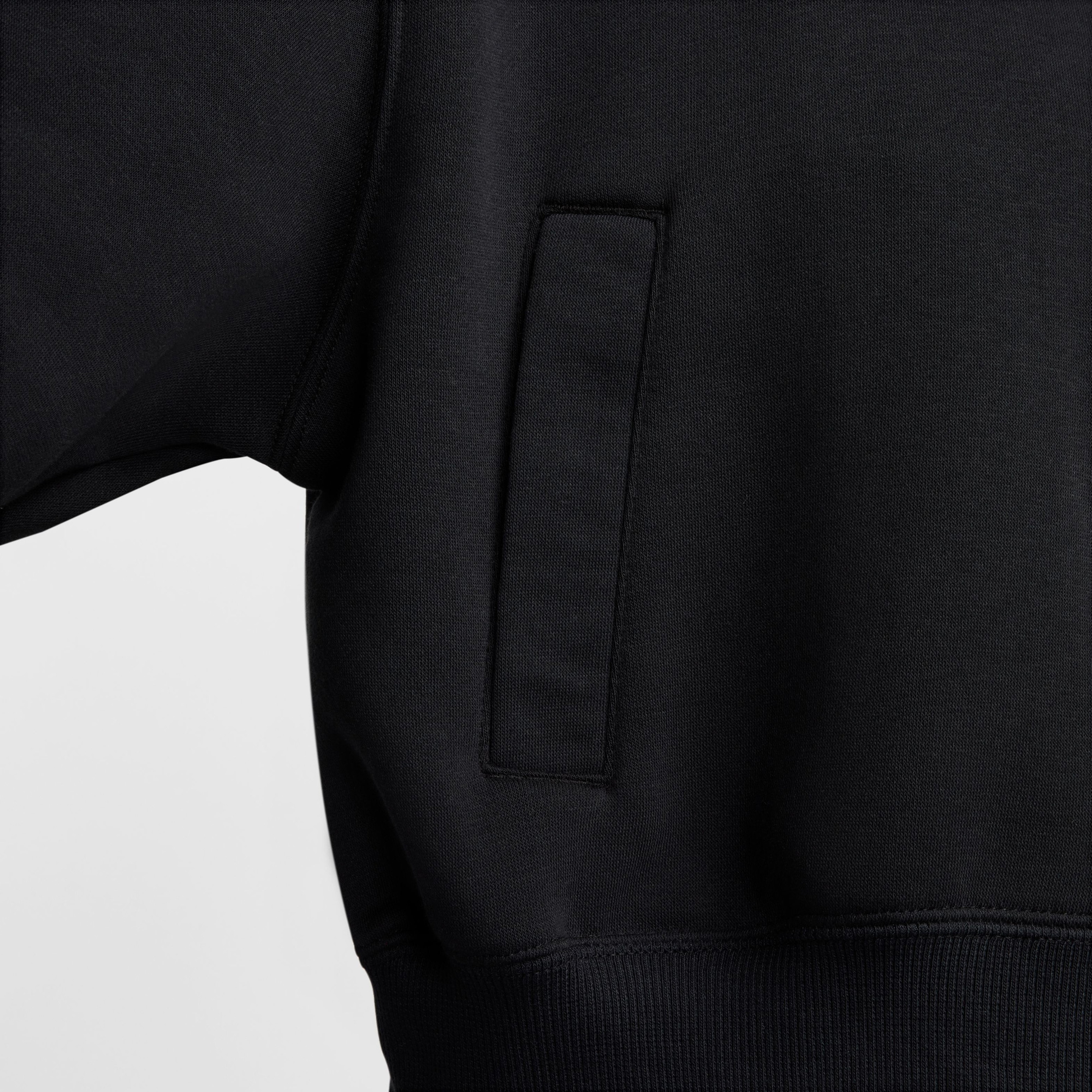 Nike Sportswear Phoenix Fleece Kadın Siyah Ceket