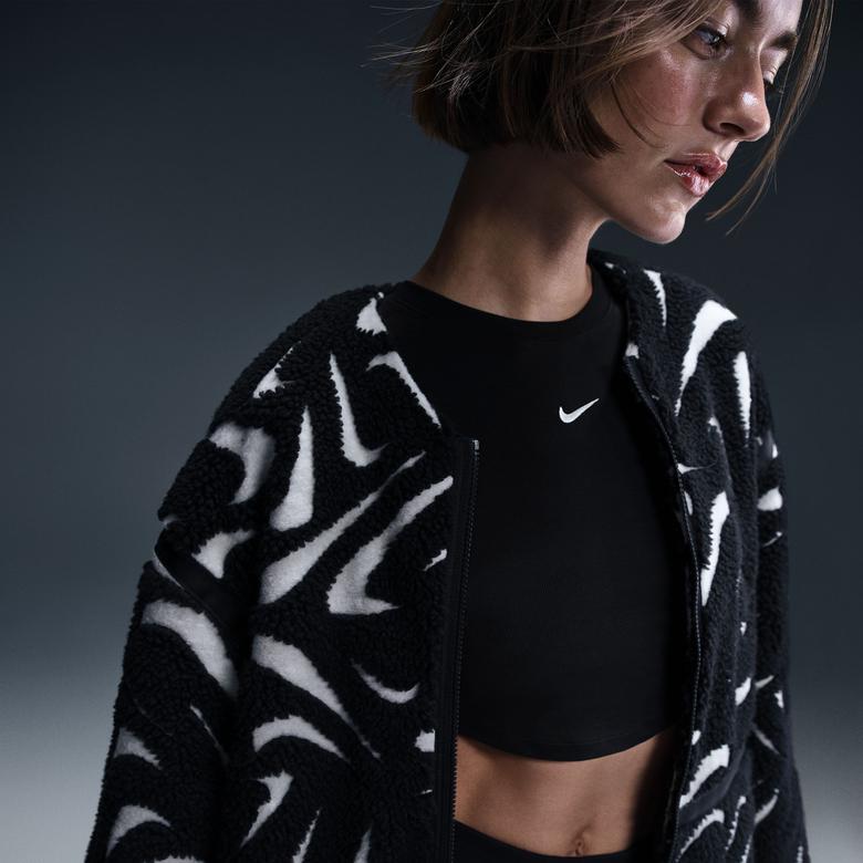 Nike Sportswear Kadın Siyah Ceket