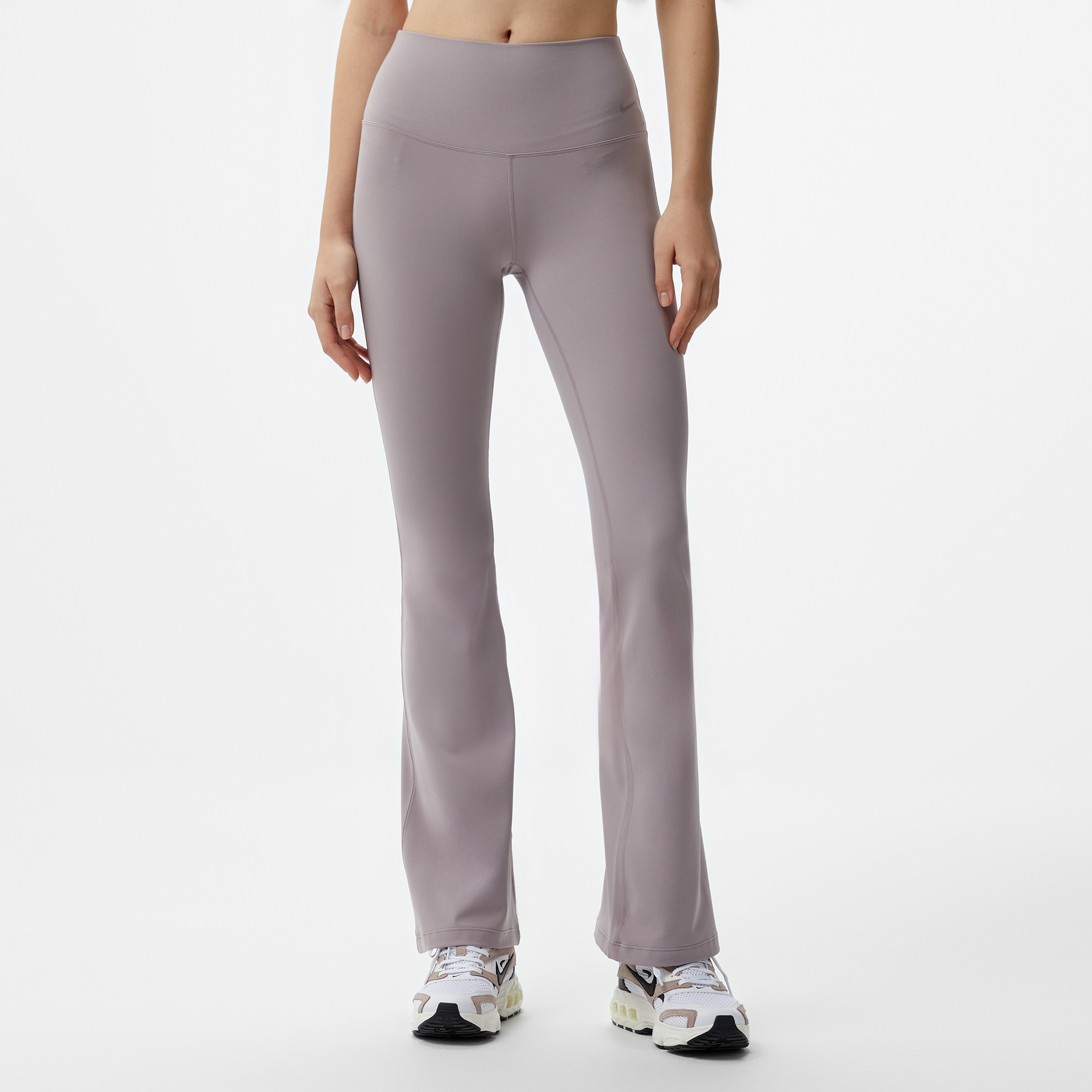 Nike Dri-Fit Zenvy High Rise Kadın Mor Eşofman Altı