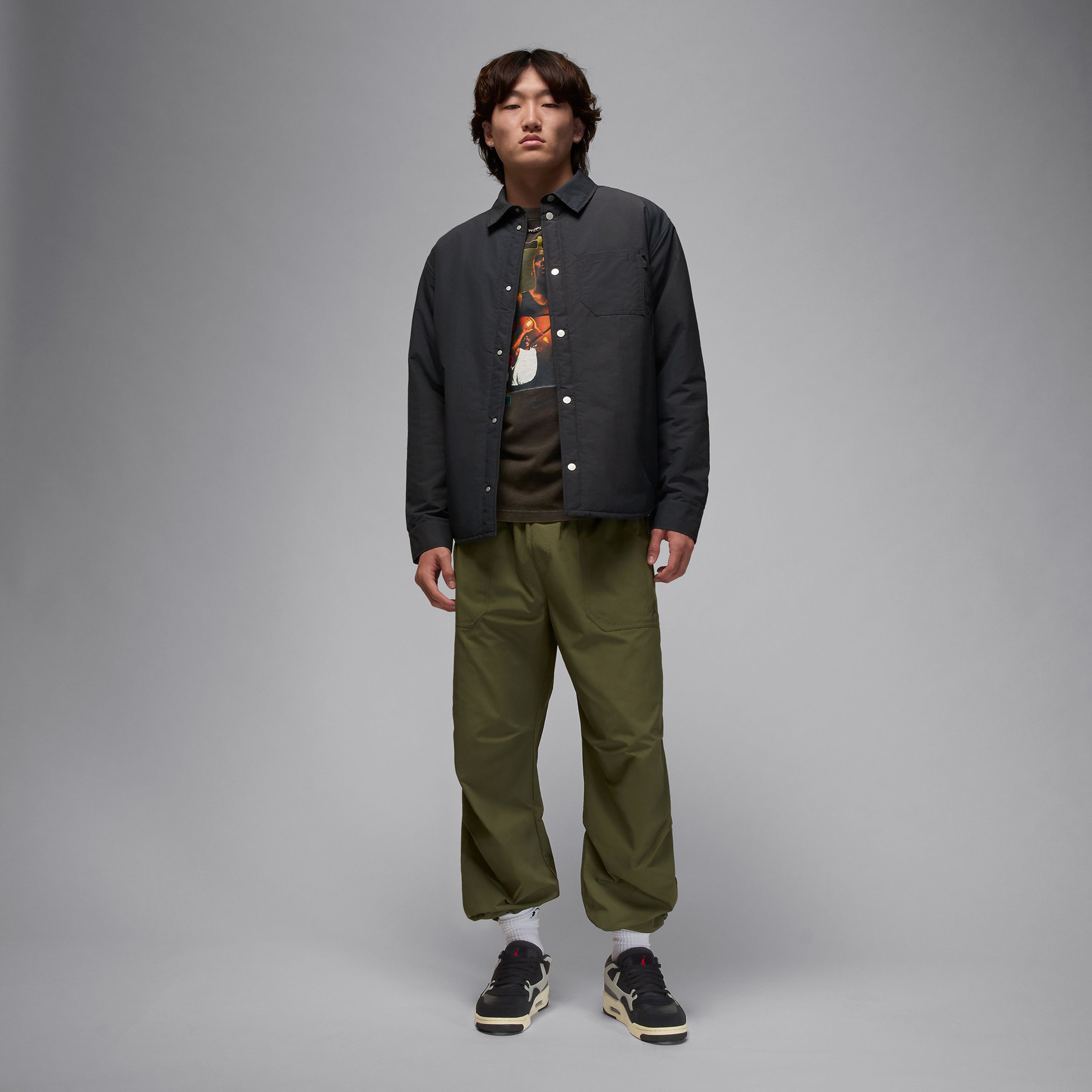 Jordan Air 4 RM Erkek Siyah Spor Ayakkabı