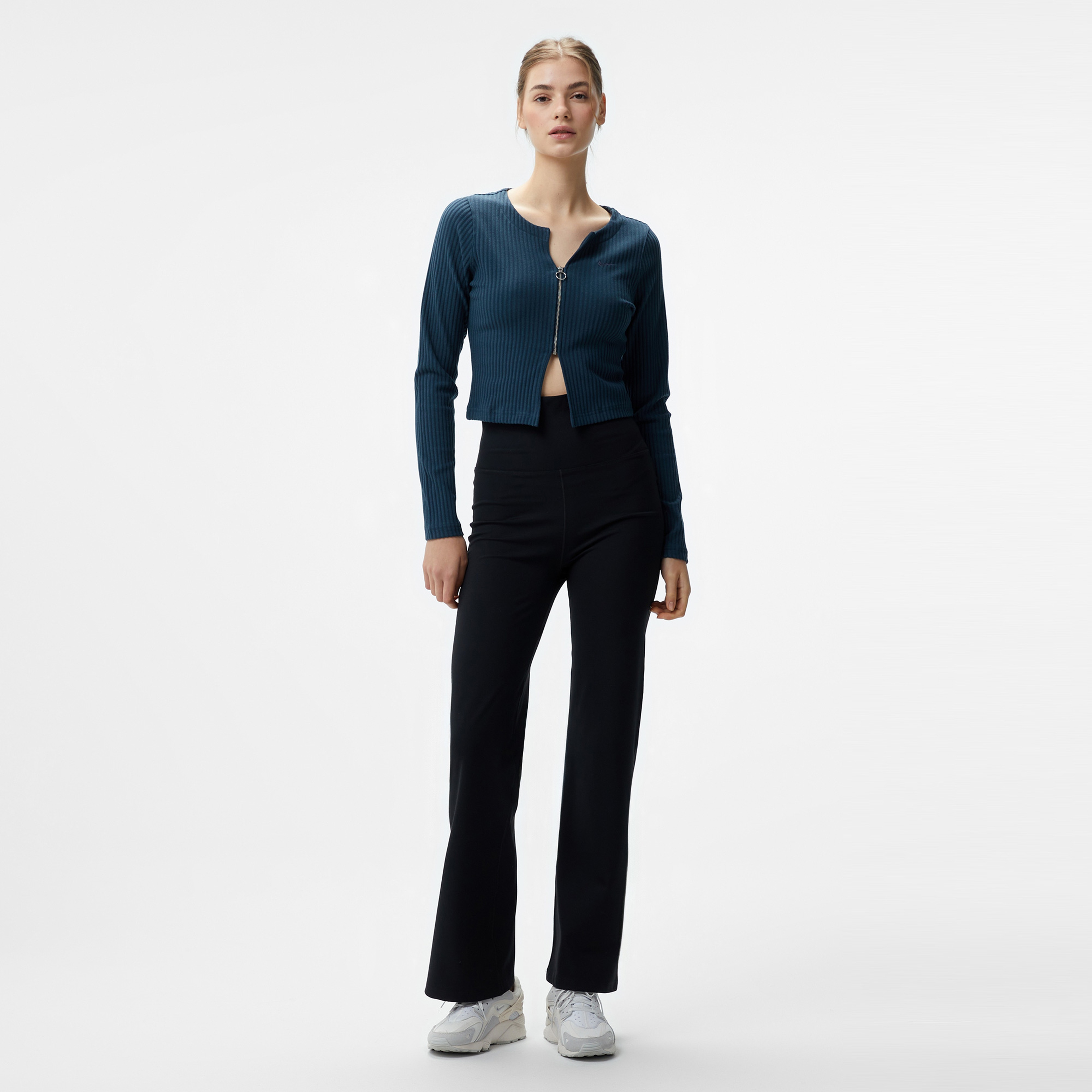 Nike Sportswear Chill Knit Kadın Lacivert Ceket