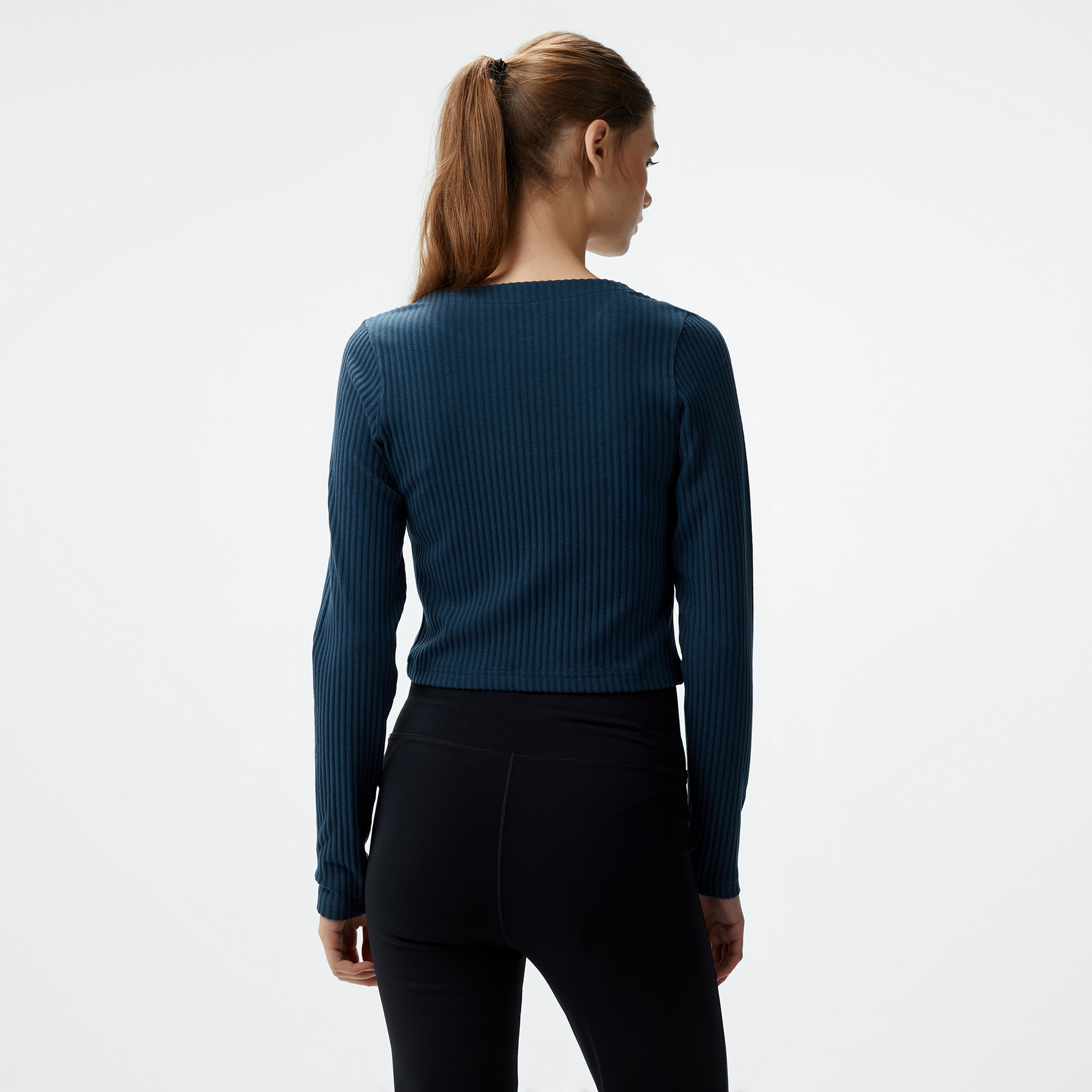 Nike Sportswear Chill Knit Kadın Lacivert Ceket