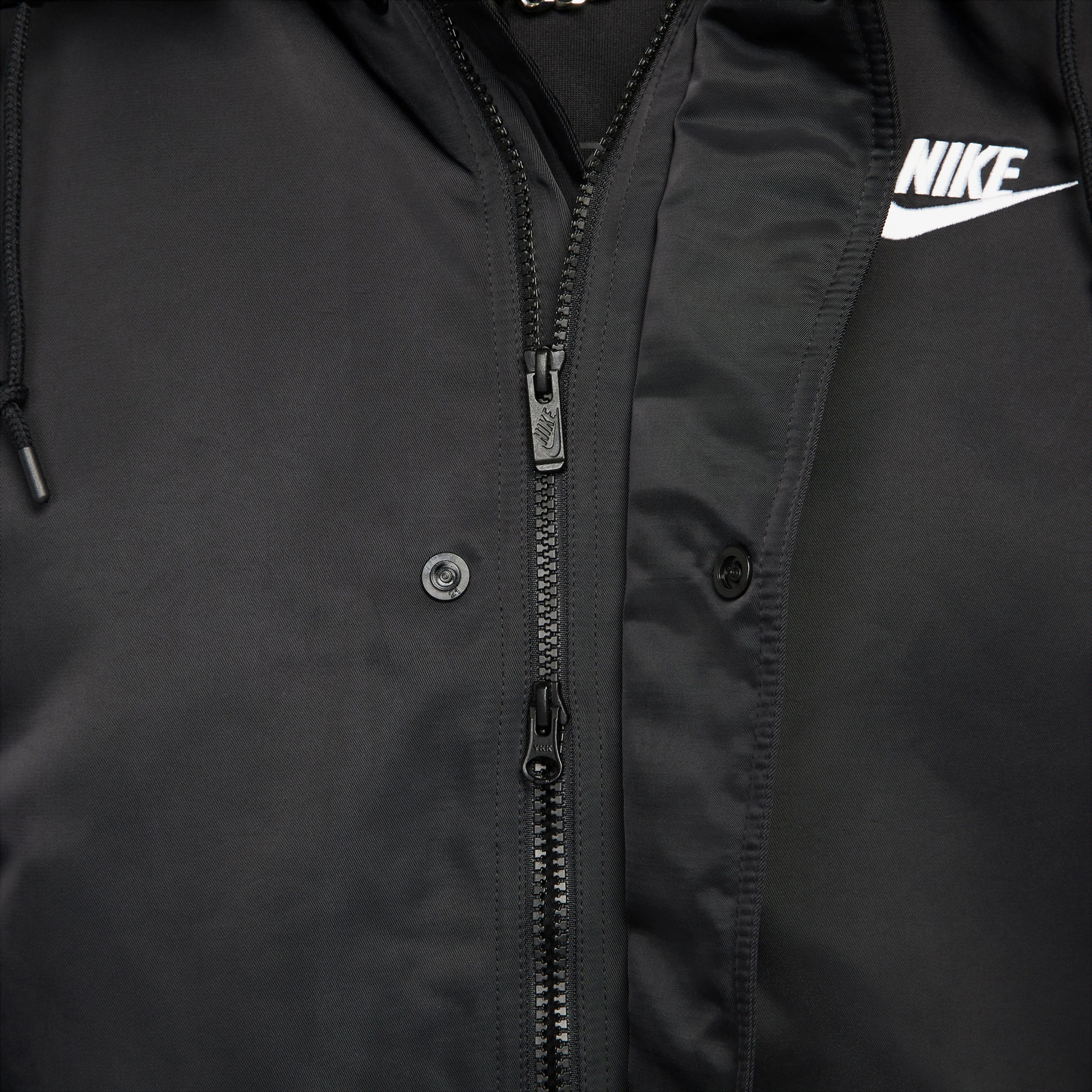 Nike Club Stadium Erkek Siyah Ceket