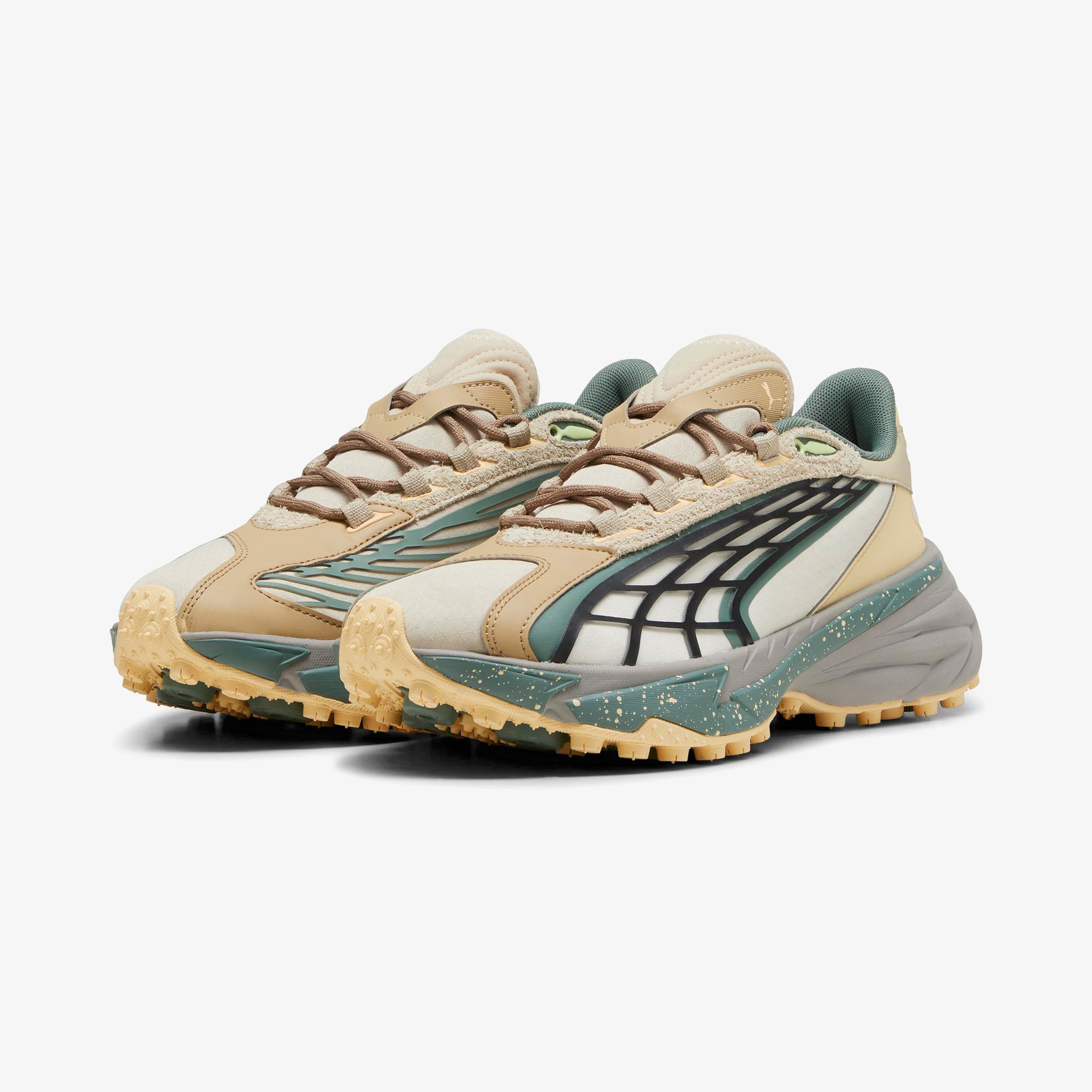 Puma Spirex Gorpcore Unisex Bej Spor Ayakkabı