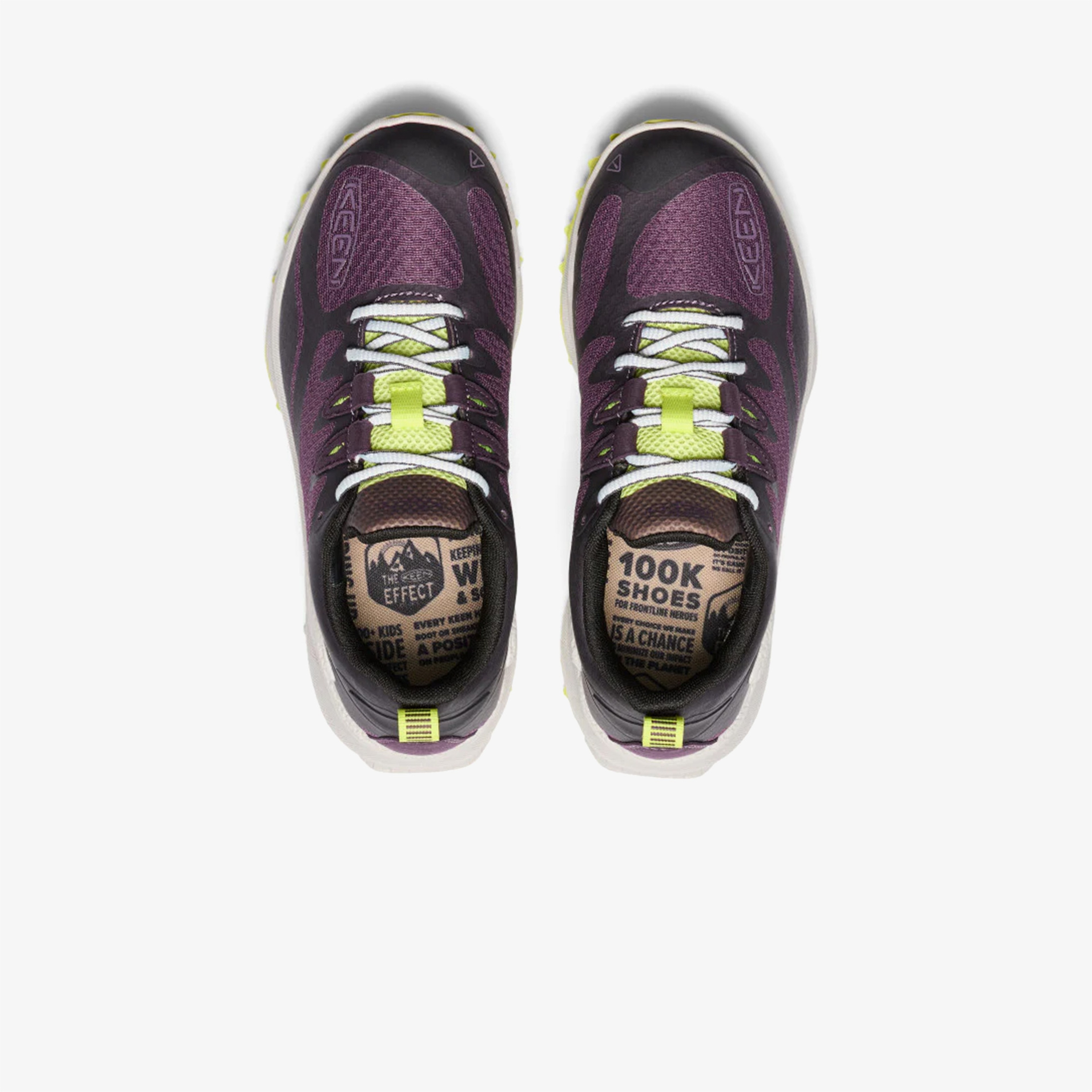 Keen Zionic Wp Kadın Mor Yürüyüş Ayakkabısı