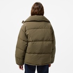 Calvin Klein Jeans Relaxed Puffer Kadın Kahverengi Mont
