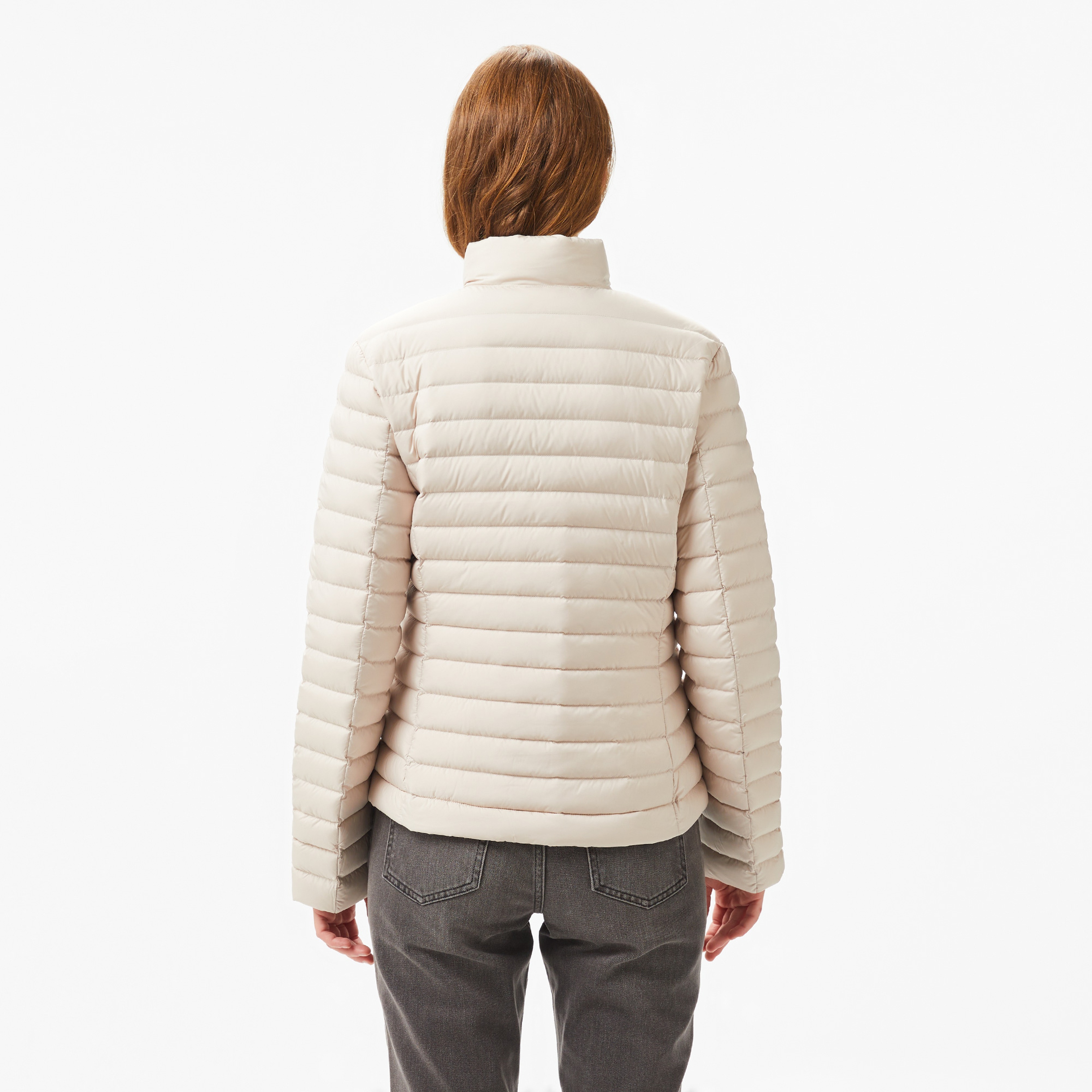 Calvin Klein Super Padded Packable Kadın Krem Ceket