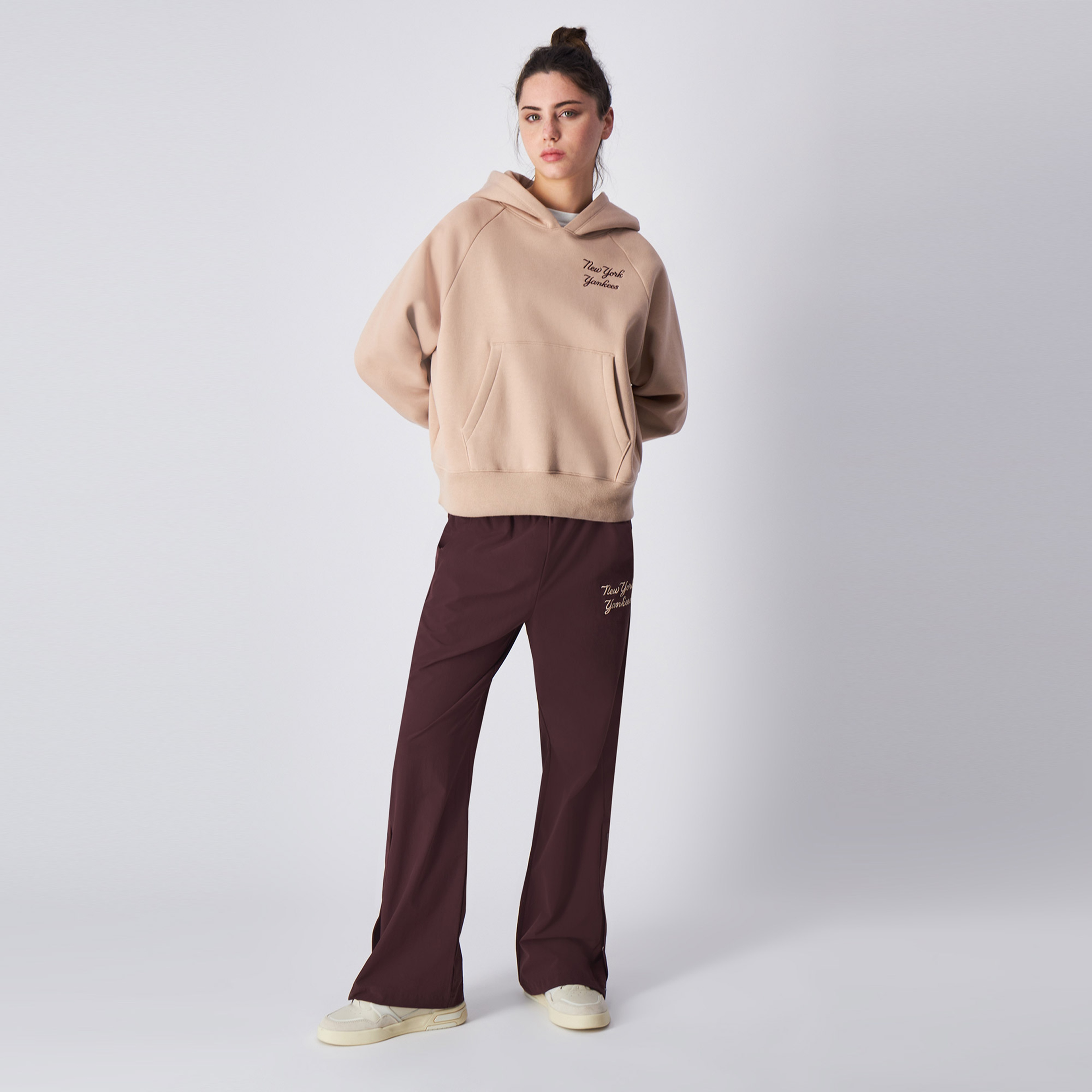 Champion Kadın Bej Sweatshirt