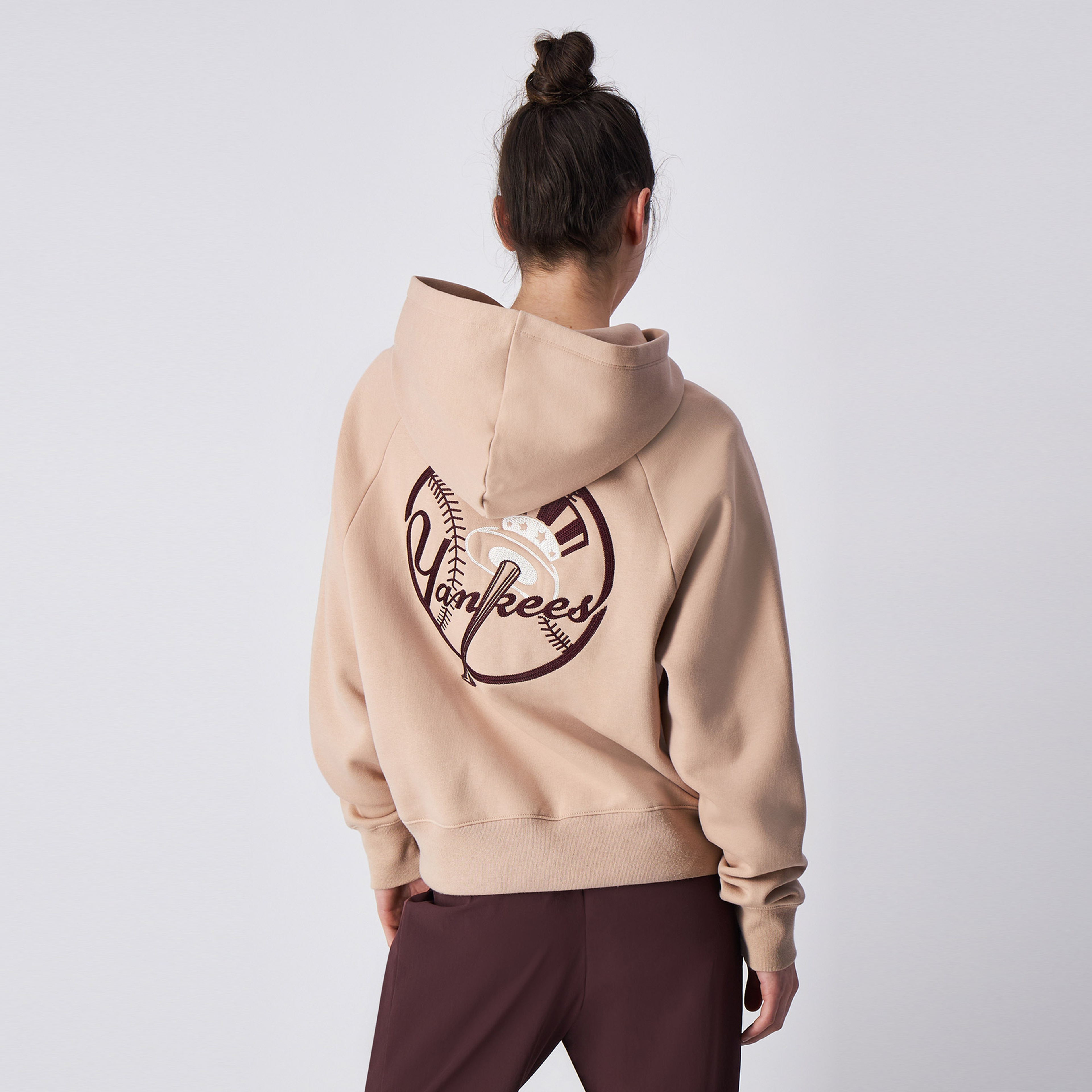 Champion Kadın Bej Sweatshirt