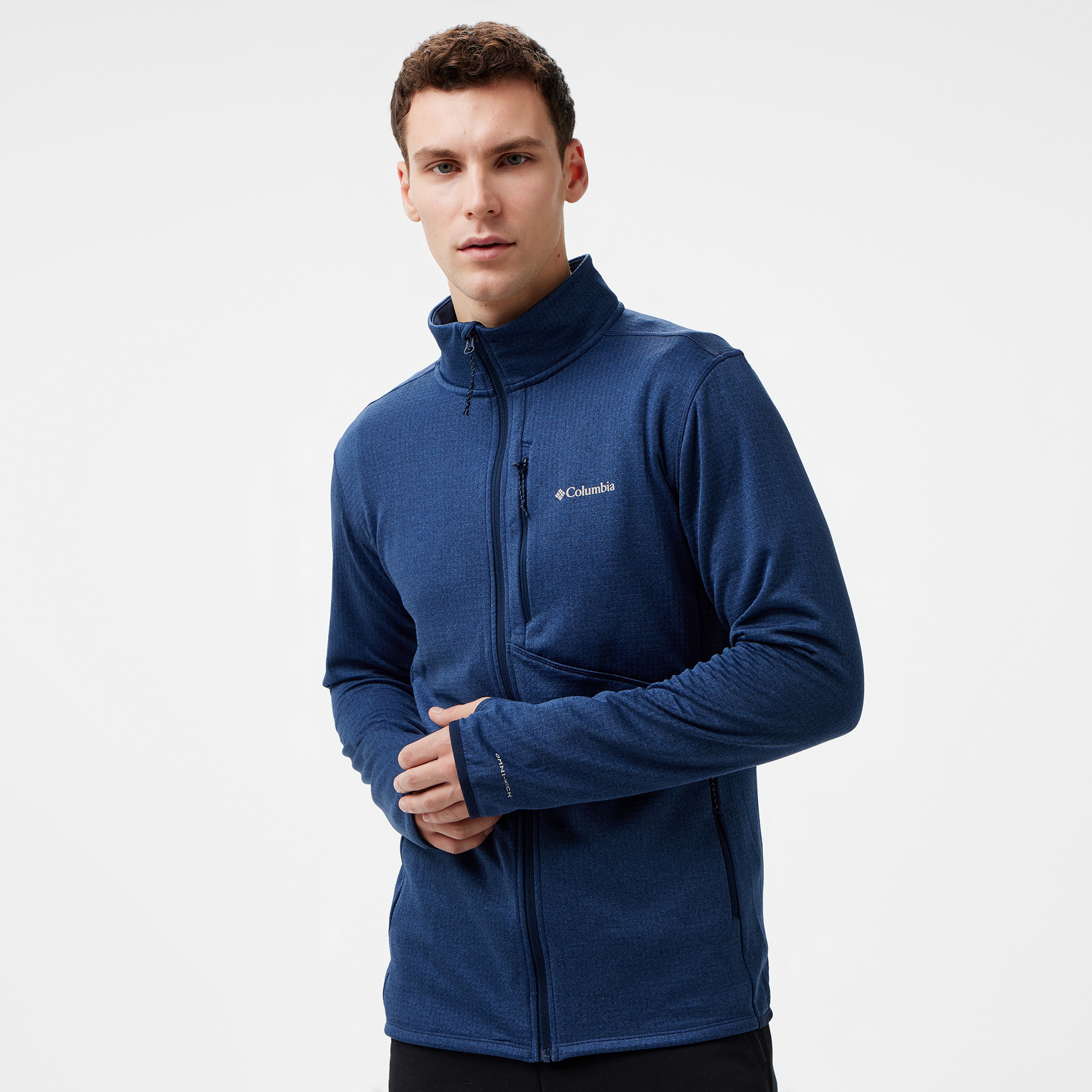 Columbia Park View Full Zip Erkek Lacivert Polar