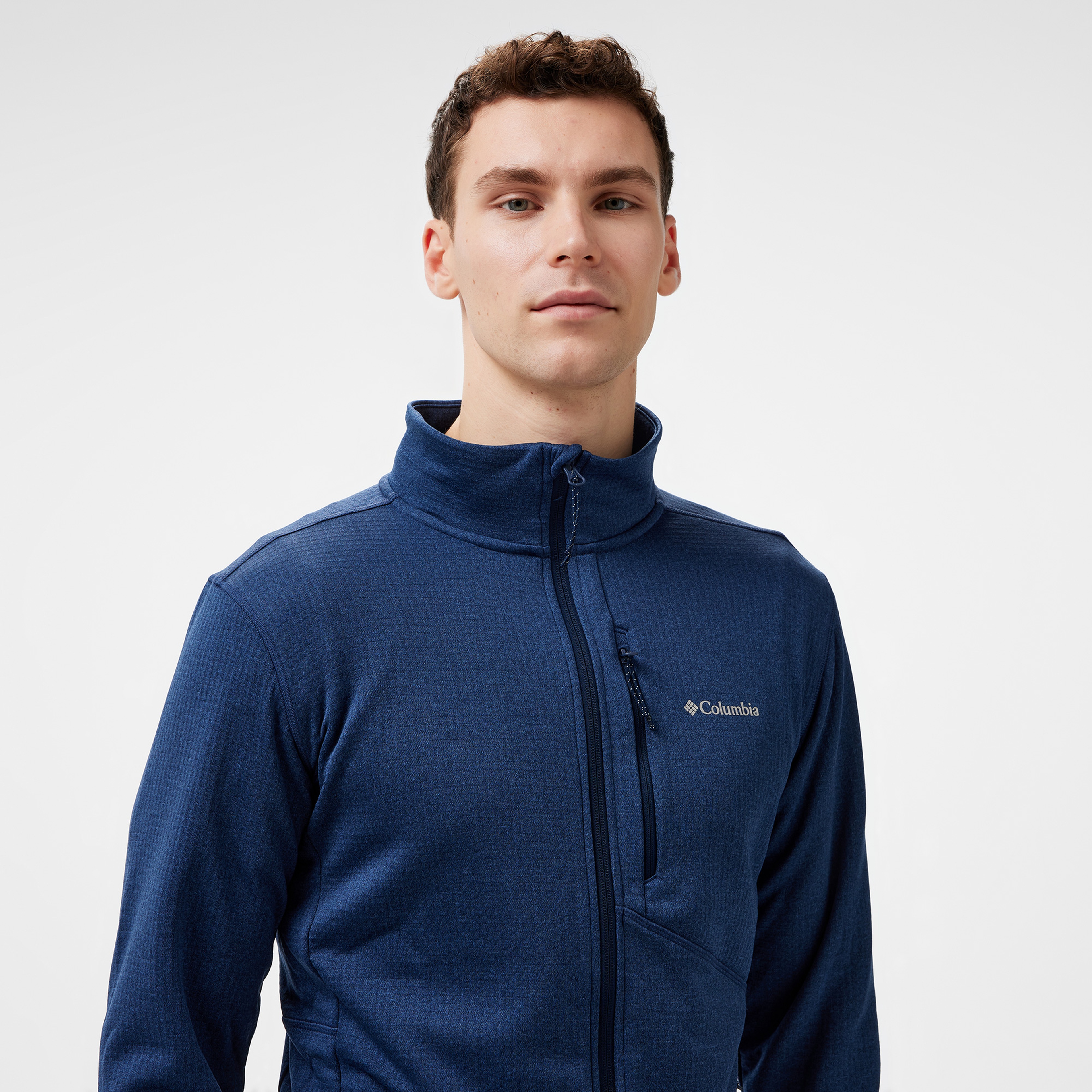 Columbia Park View Full Zip Erkek Lacivert Polar