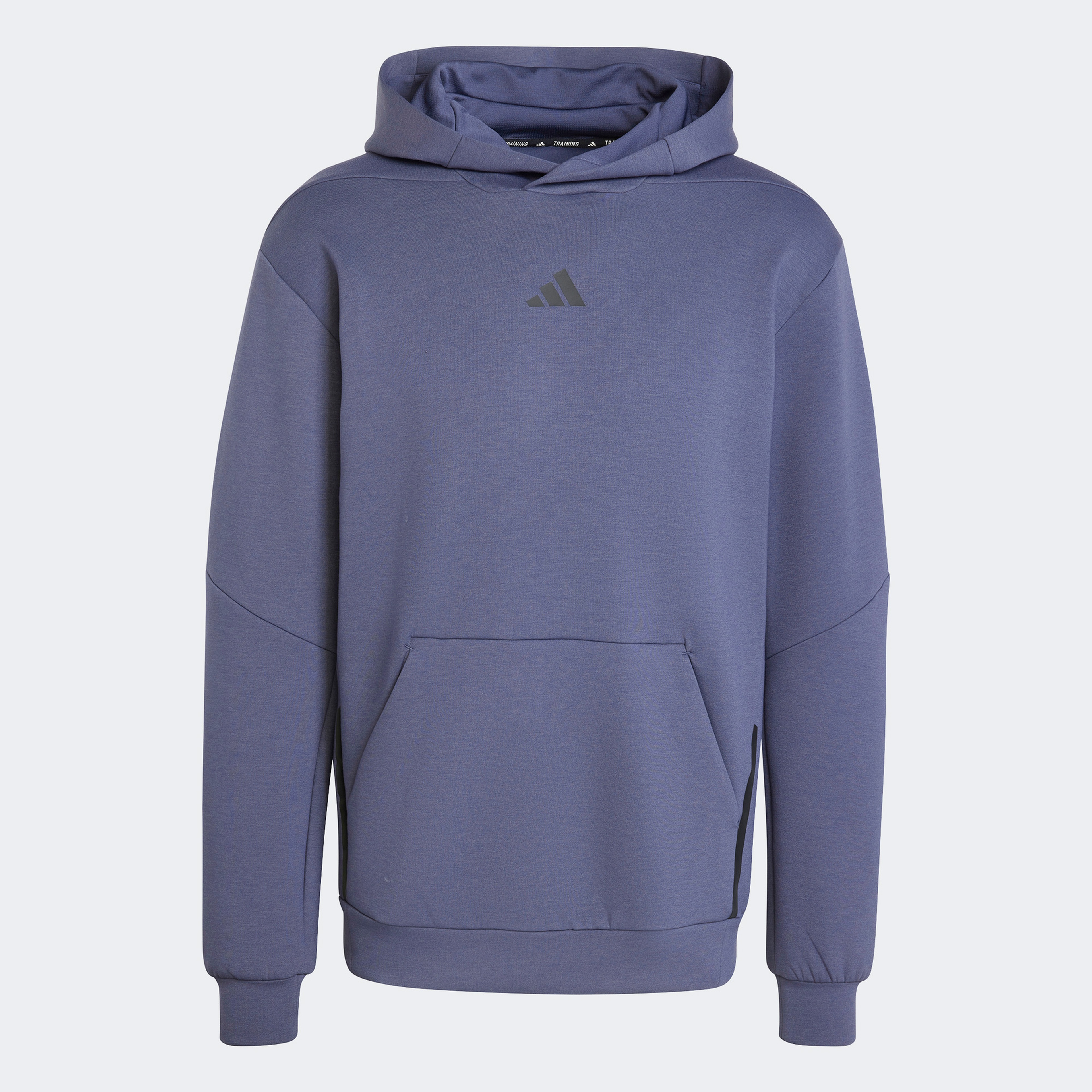 adidas Designed for Training Erkek Mavi Hoodie