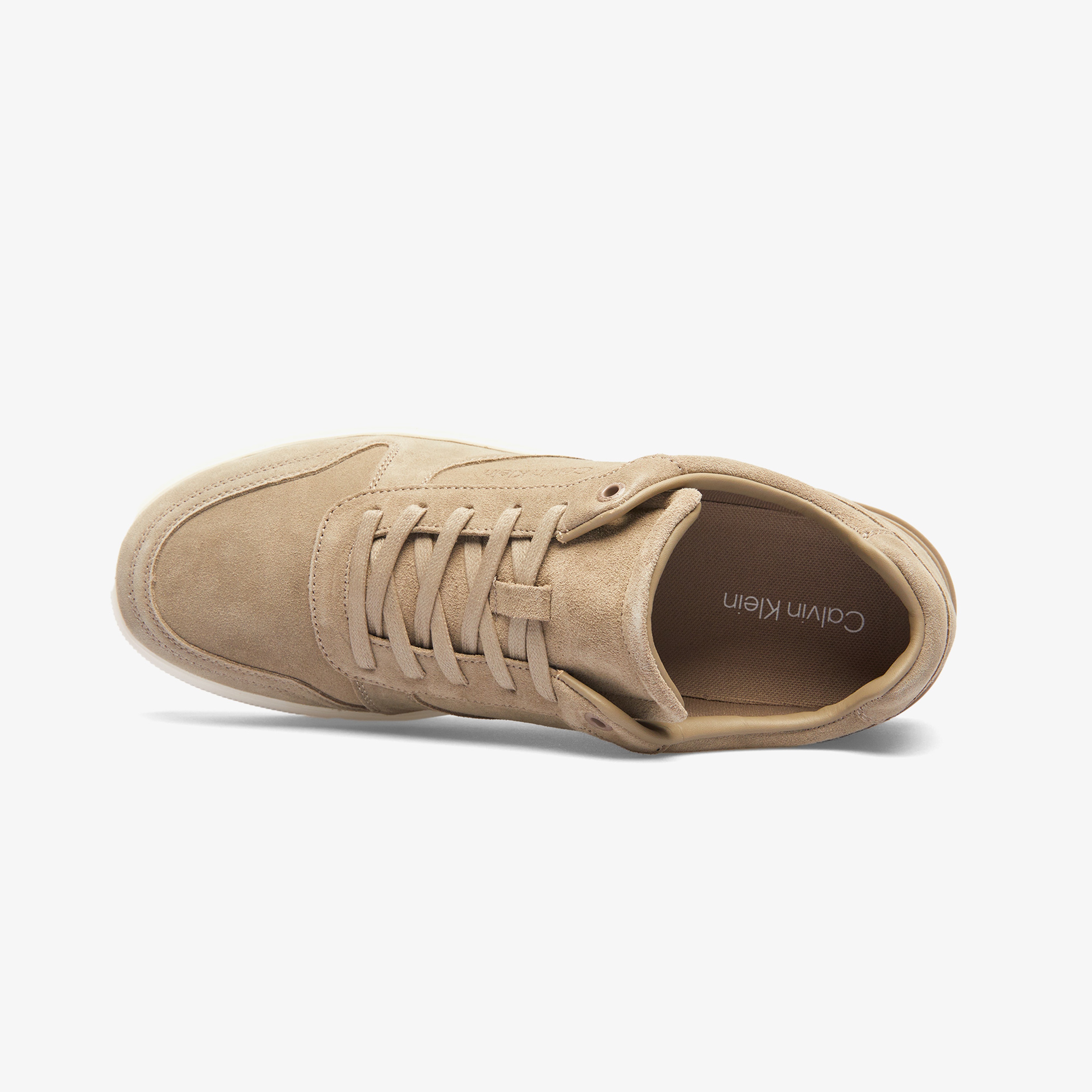 Calvin Klein Low Top Lace Up Bskt Sue Erkek Bej Spor Ayakkabı