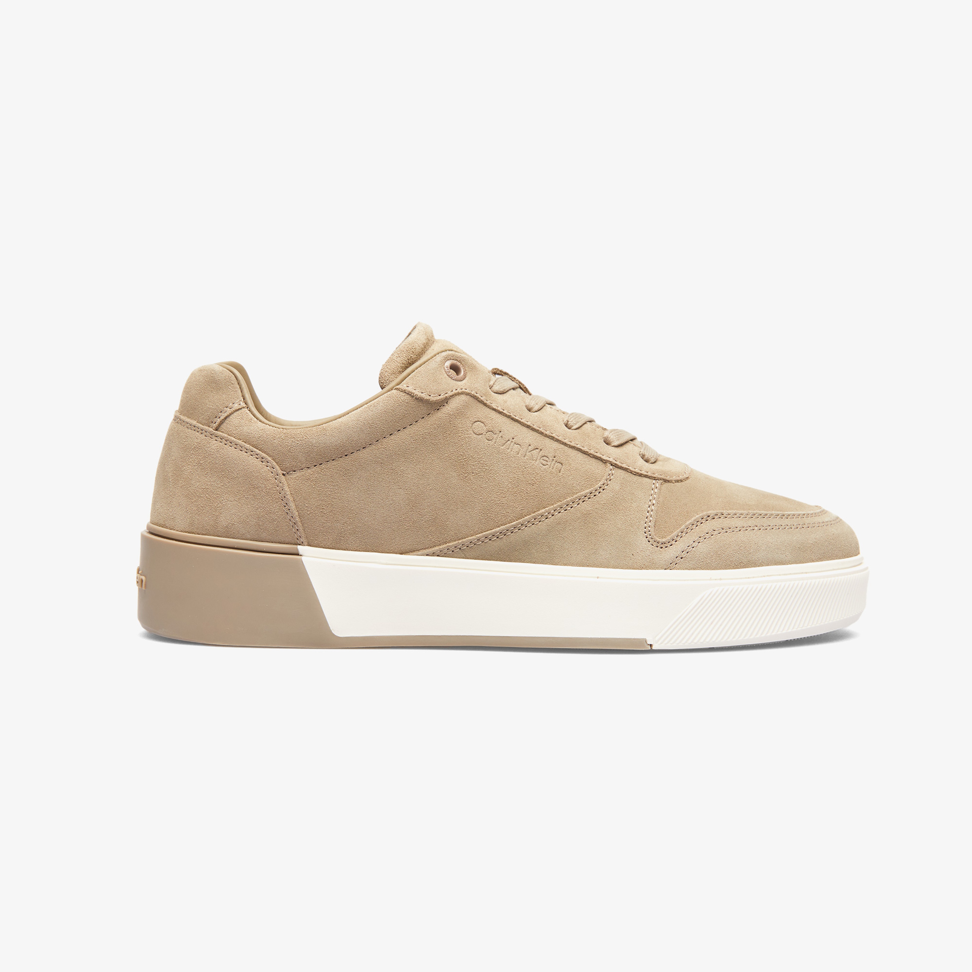 Calvin Klein Low Top Lace Up Bskt Sue Erkek Bej Spor Ayakkabı