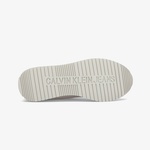 Calvin Klein Jeans Runner Laceup Low Mix Kadın Krem Spor Ayakkabı