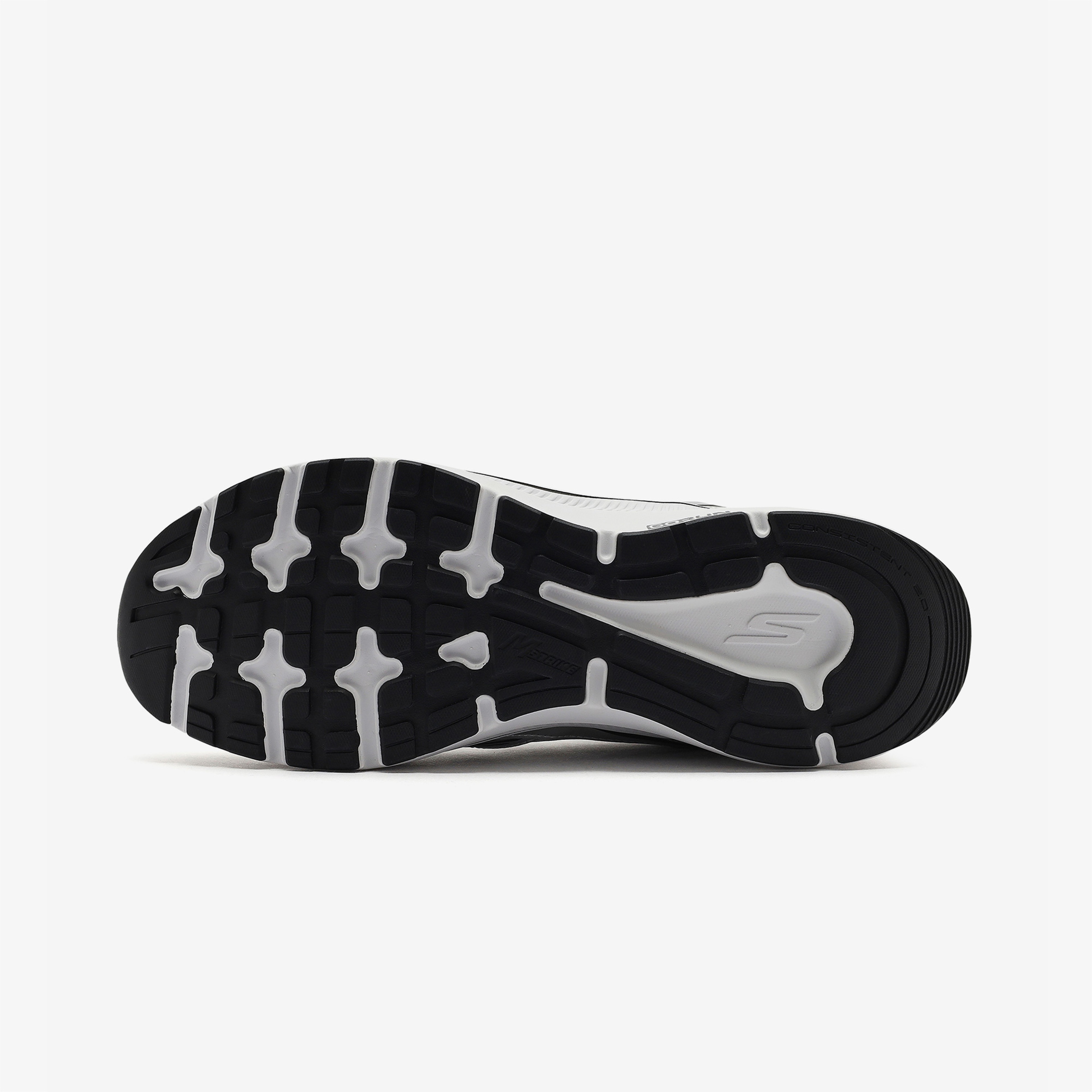 Skechers Go Run Consistent 2.0 Volt Erkek Gri Beyaz Koşu Ayakkabısı