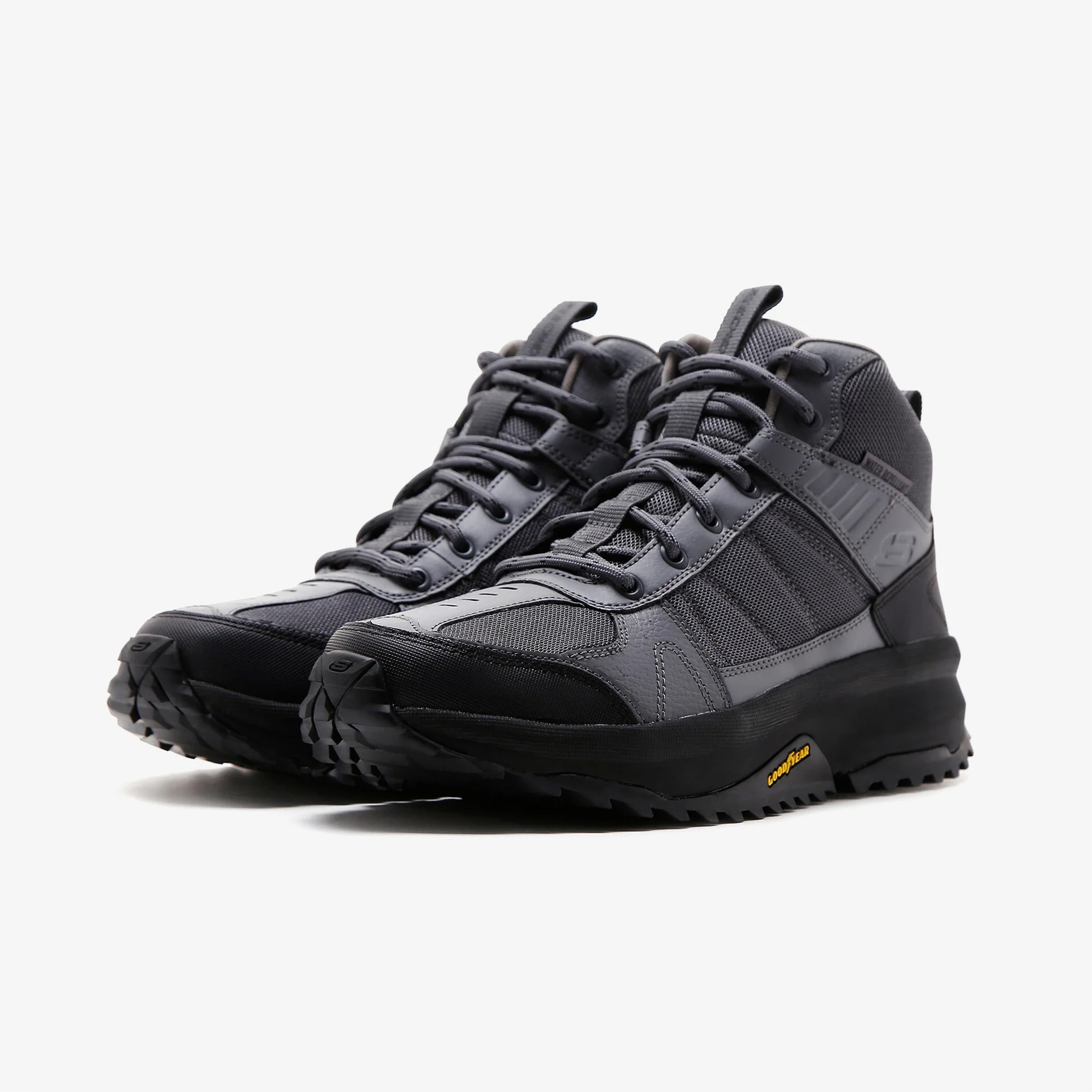 Skechers Bionic Trail Erkek Gri/Siyah Bot