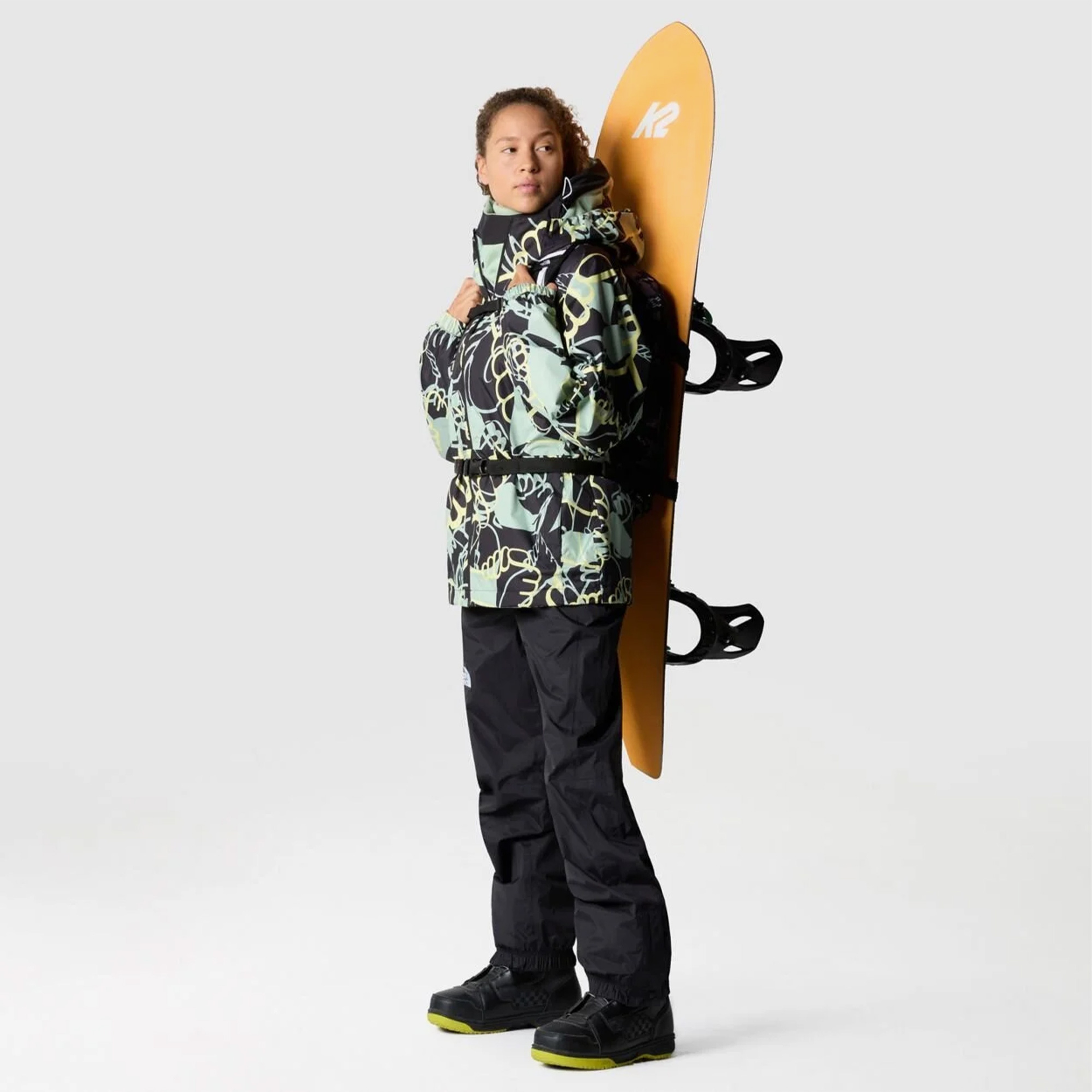 The North Face Build Up Kadın Siyah/Gri Mont