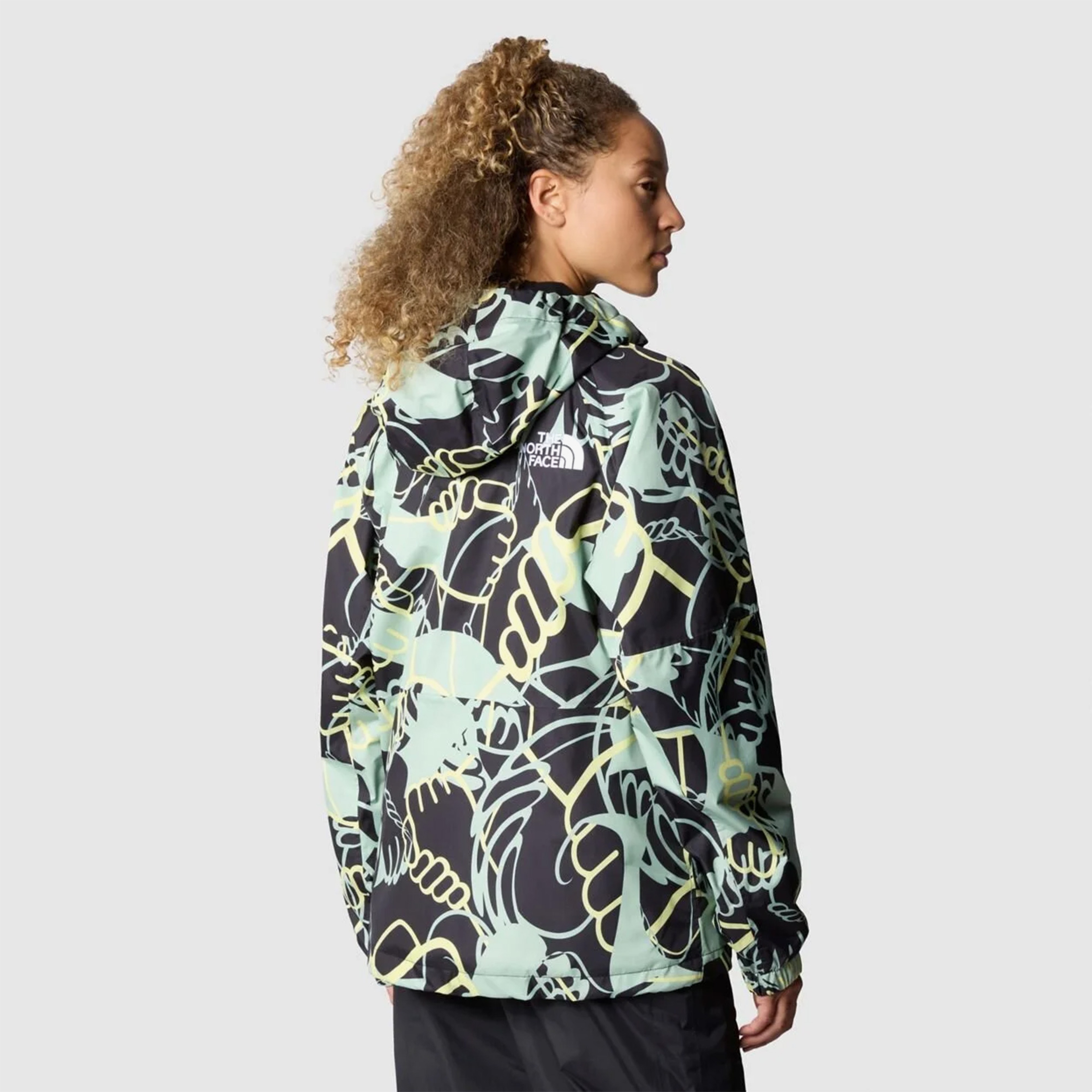 The North Face Build Up Kadın Siyah/Gri Mont