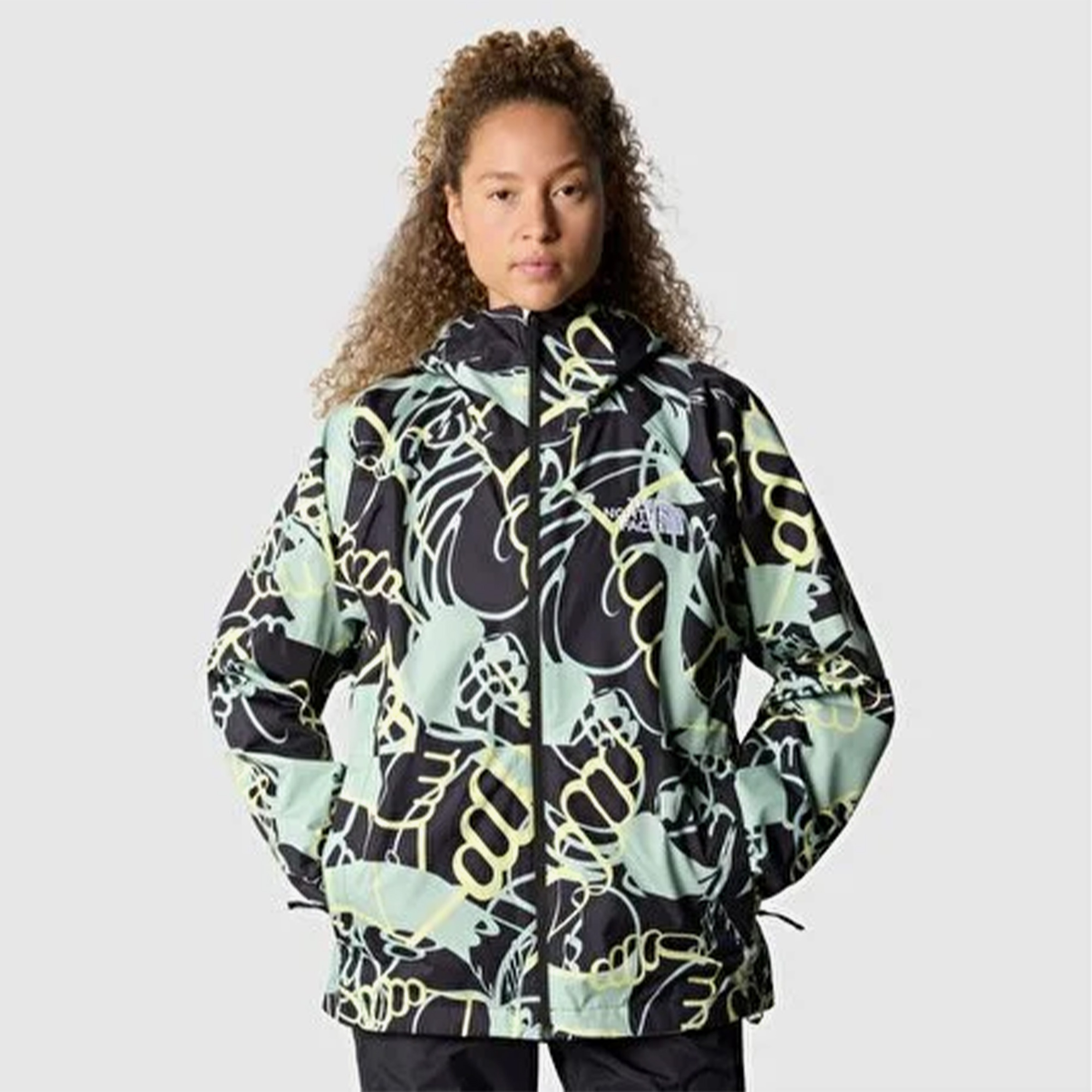 The North Face Build Up Kadın Siyah/Gri Mont