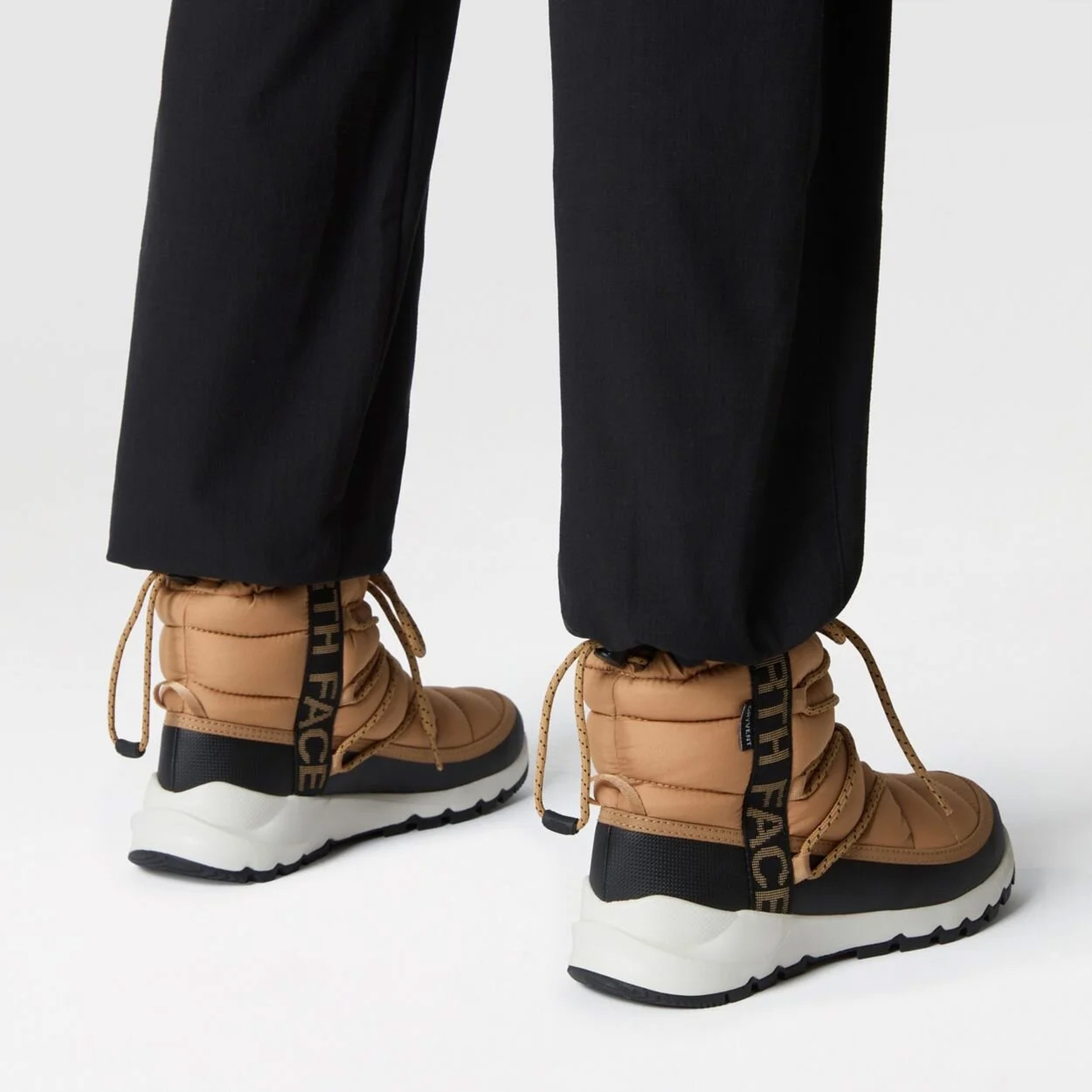 The North Face Thermoball Lace Up Kadın Kahverengi Bot