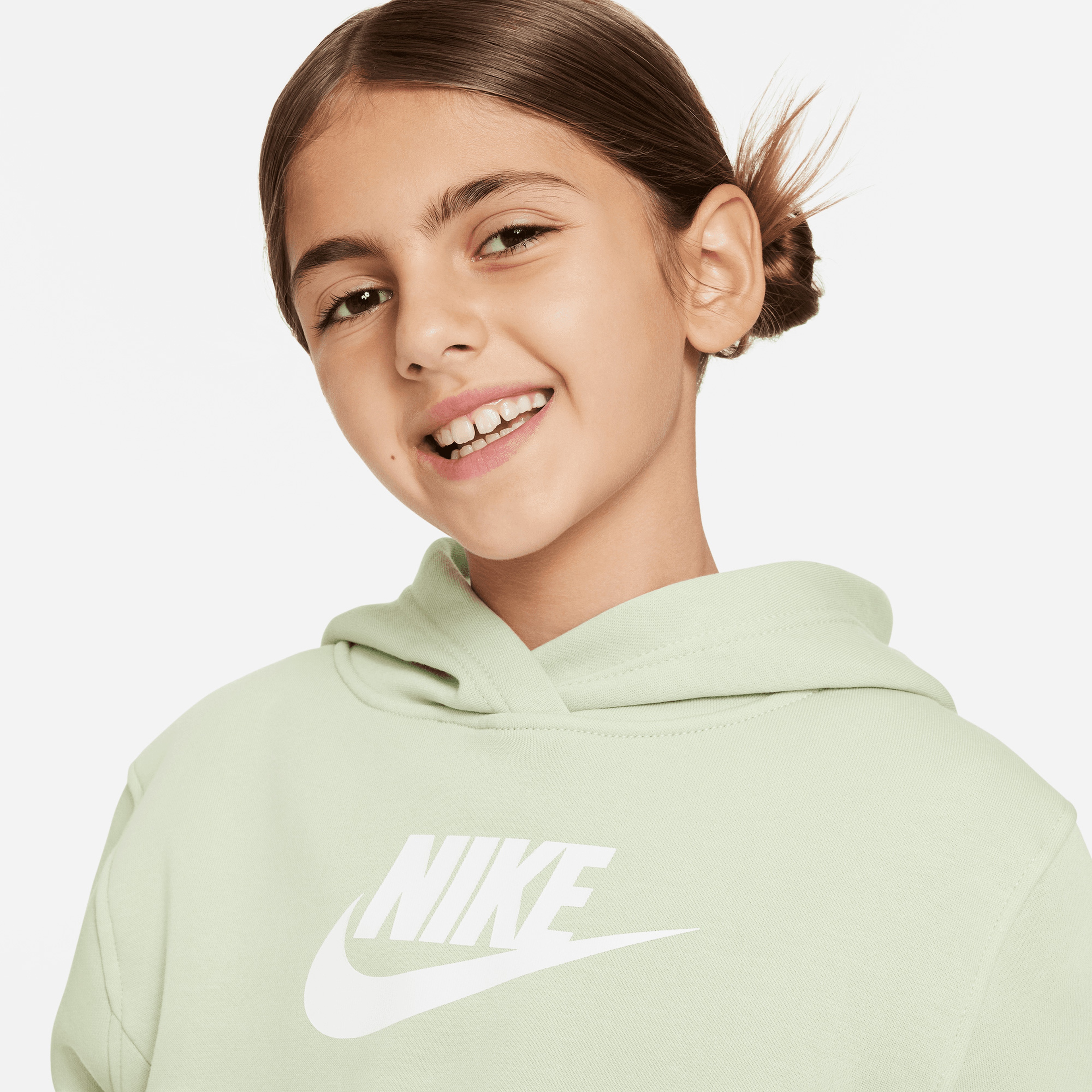 Nike Sportswear Club Fleece Çocuk Yeşil Hoodie