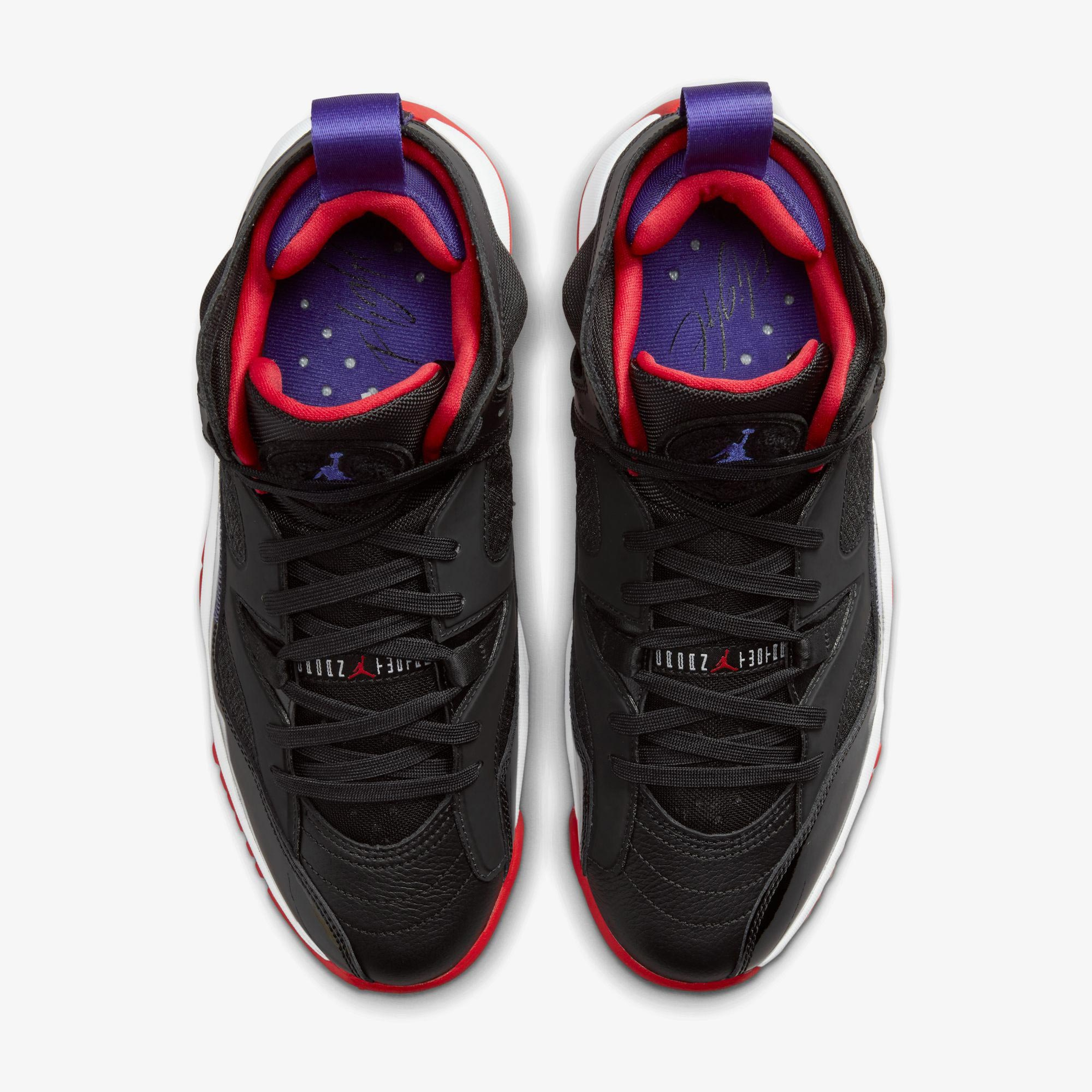 Jordan Jumpman Two Trey Erkek Siyah/Kırmızı Spor Ayakkabı