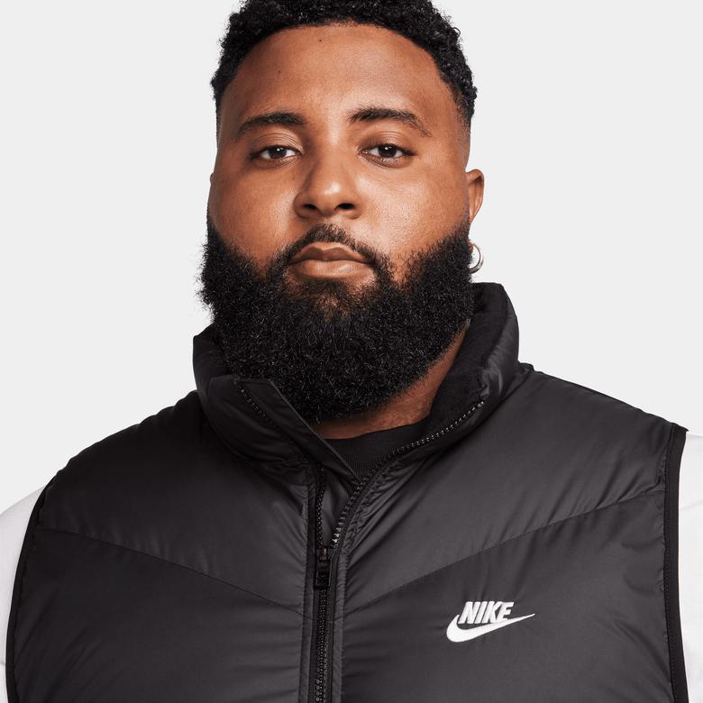 Nike Storm-FIT Windrunner Erkek Siyah Yelek