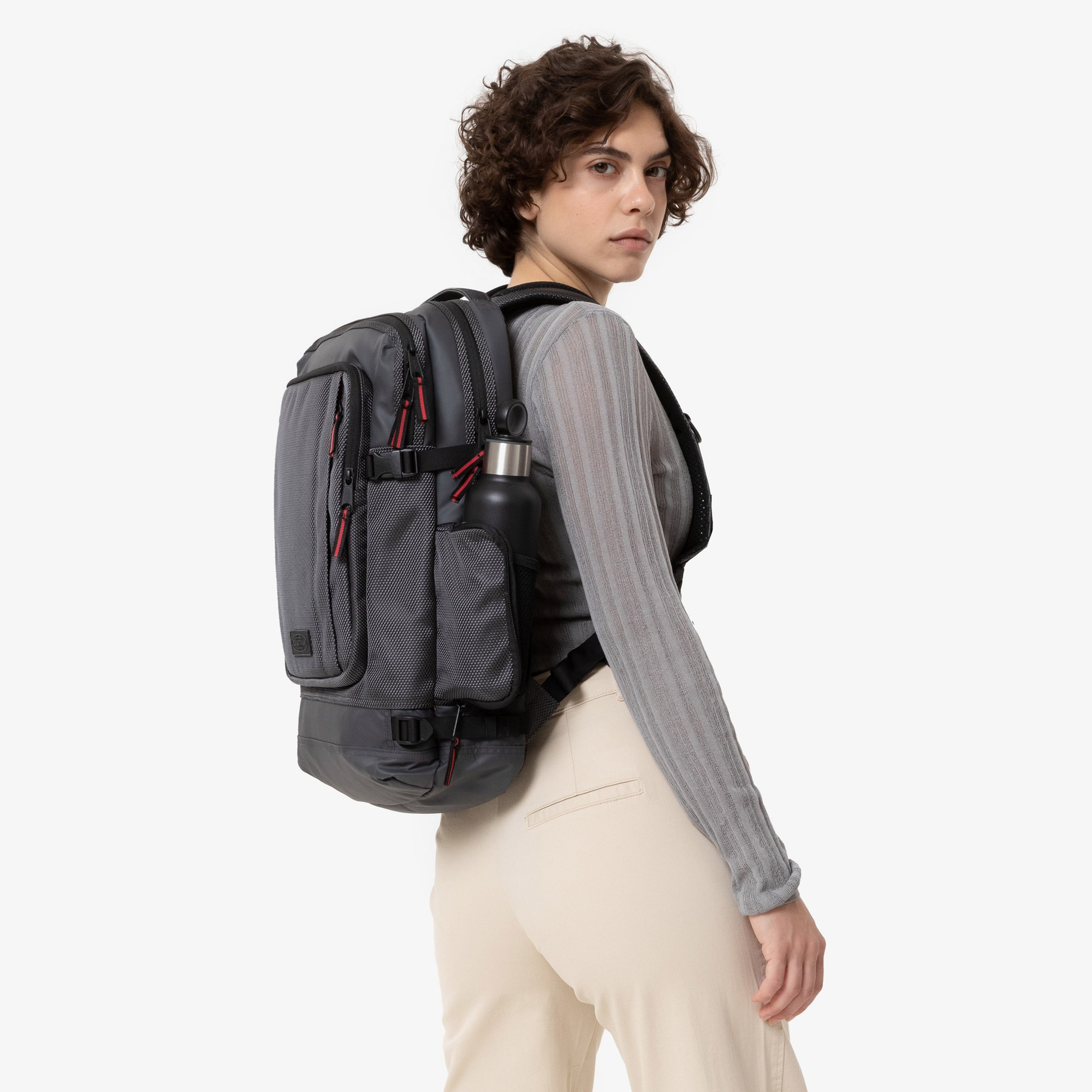 Eastpak Tecum L Unisex Gri Sırt Çantası
