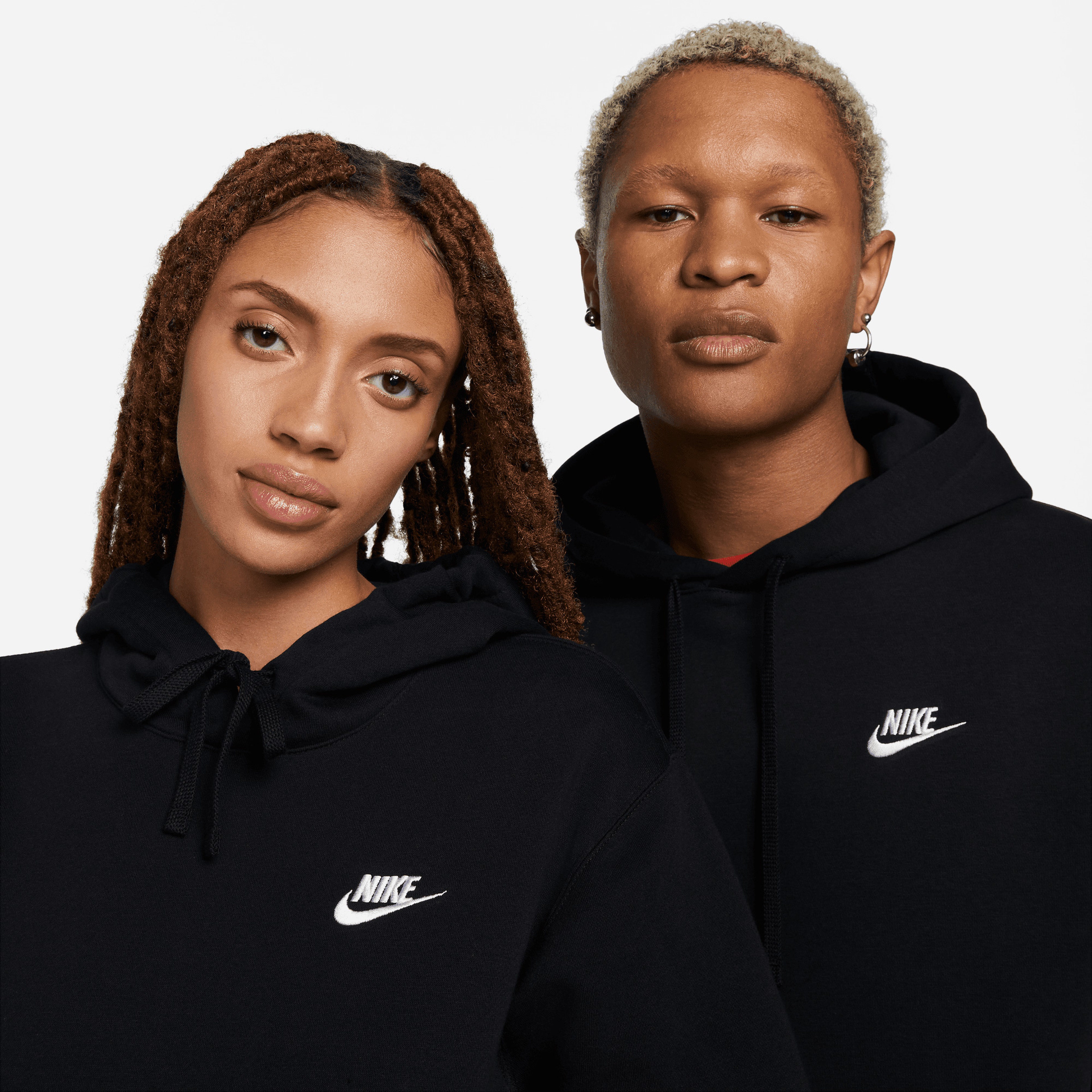Nike Club Erkek Siyah Sweatshirt