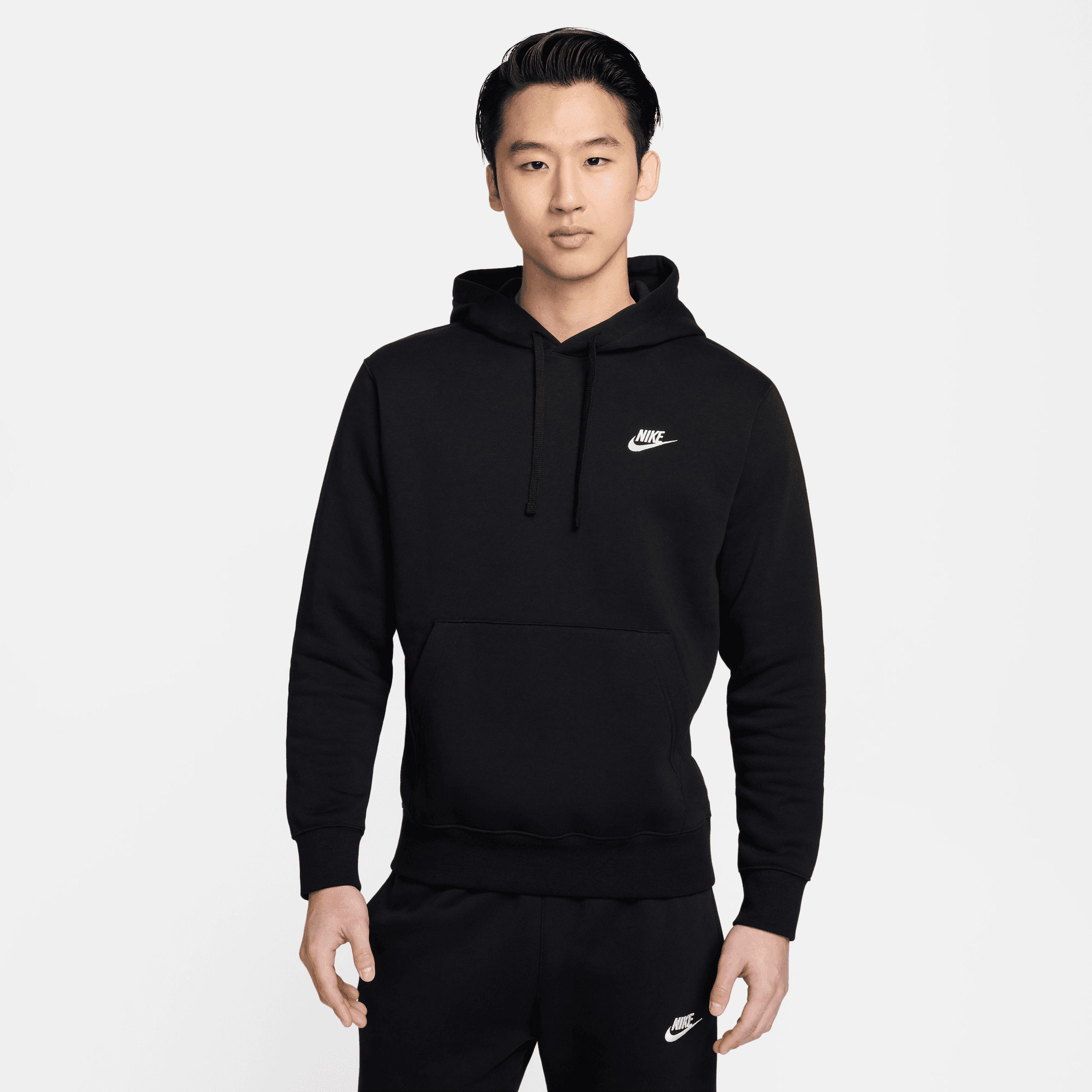 Nike Club Erkek Siyah Sweatshirt