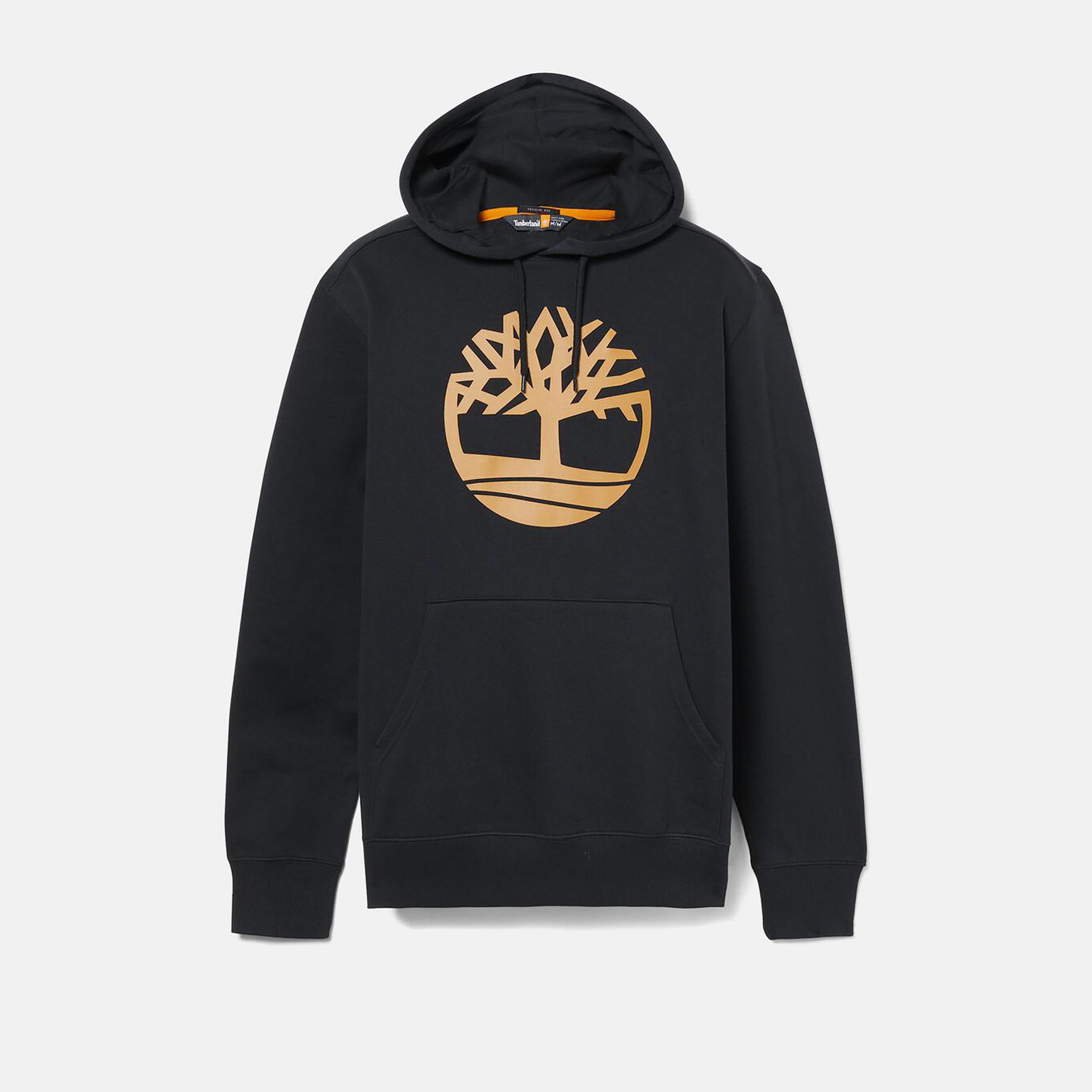Timberland Core Logo Erkek Siyah Kapüşonlu Sweatshirt