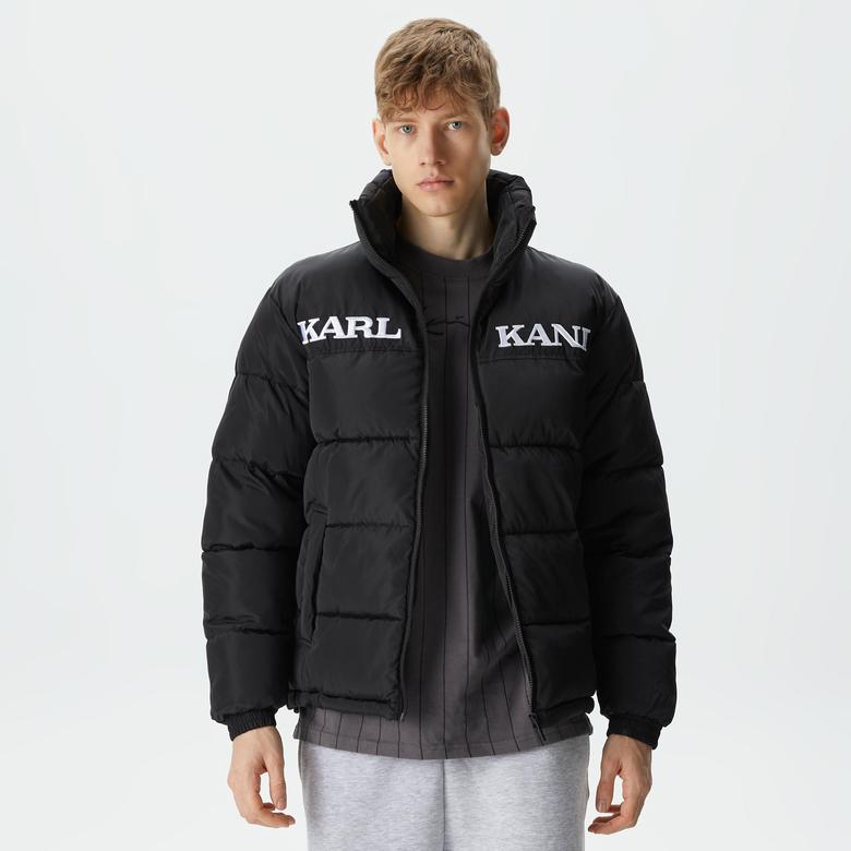 Karl Kani Retro Essential Puffer  Erkek Siyah Ceket