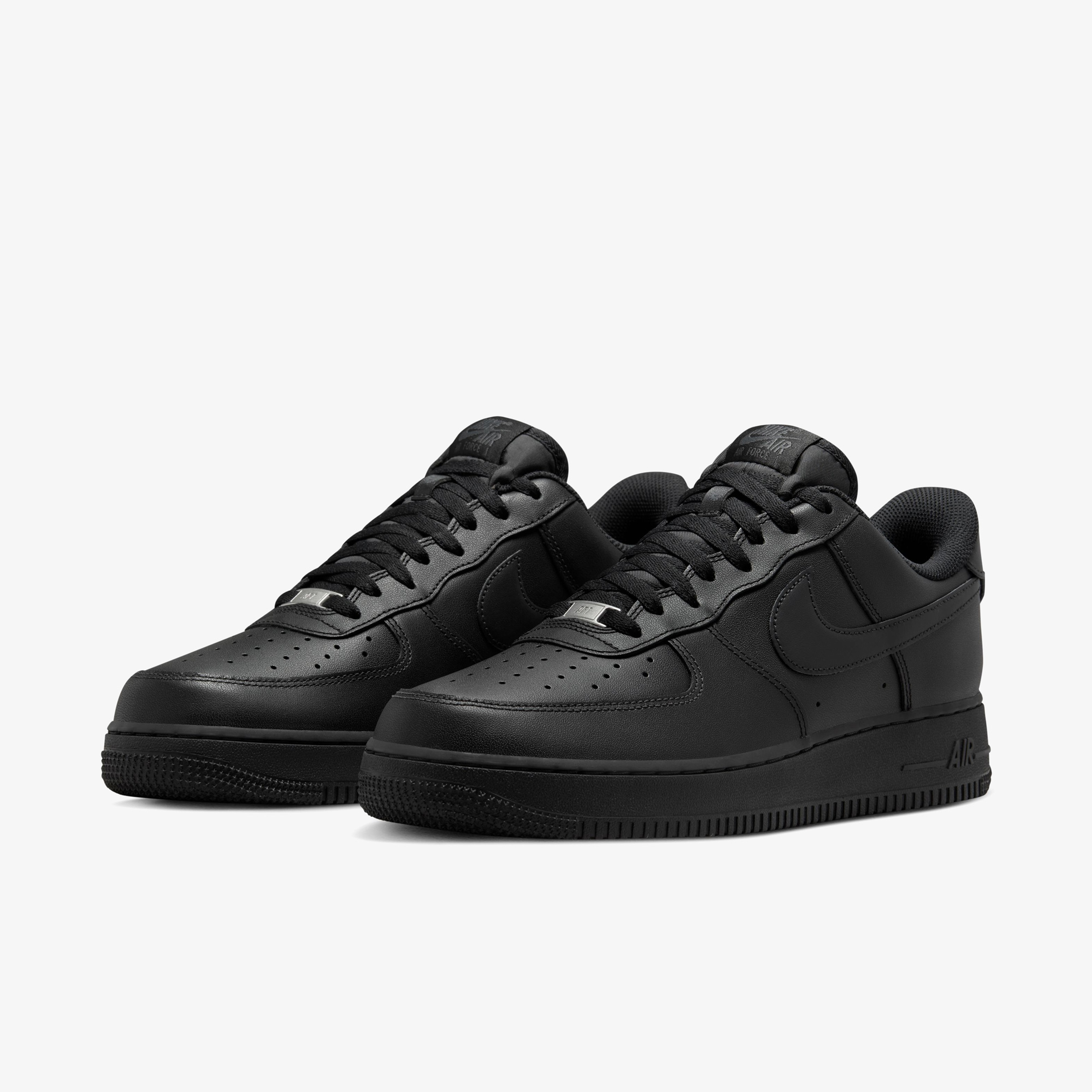 Nike Air Force 1 07 EasyOn Sportswear Erkek Siyah Spor Ayakkabı