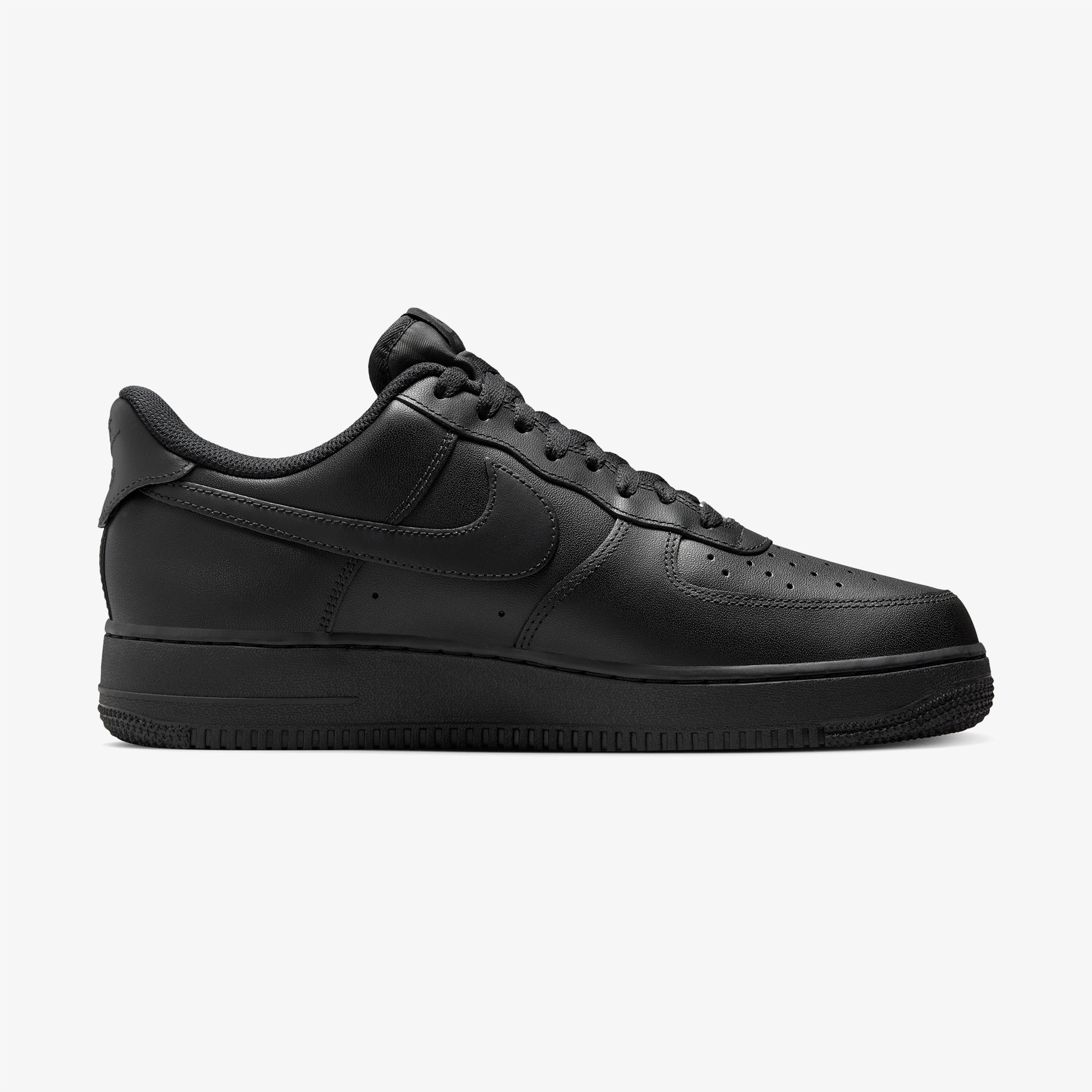 Nike Air Force 1 07 EasyOn Sportswear Erkek Siyah Spor Ayakkabı