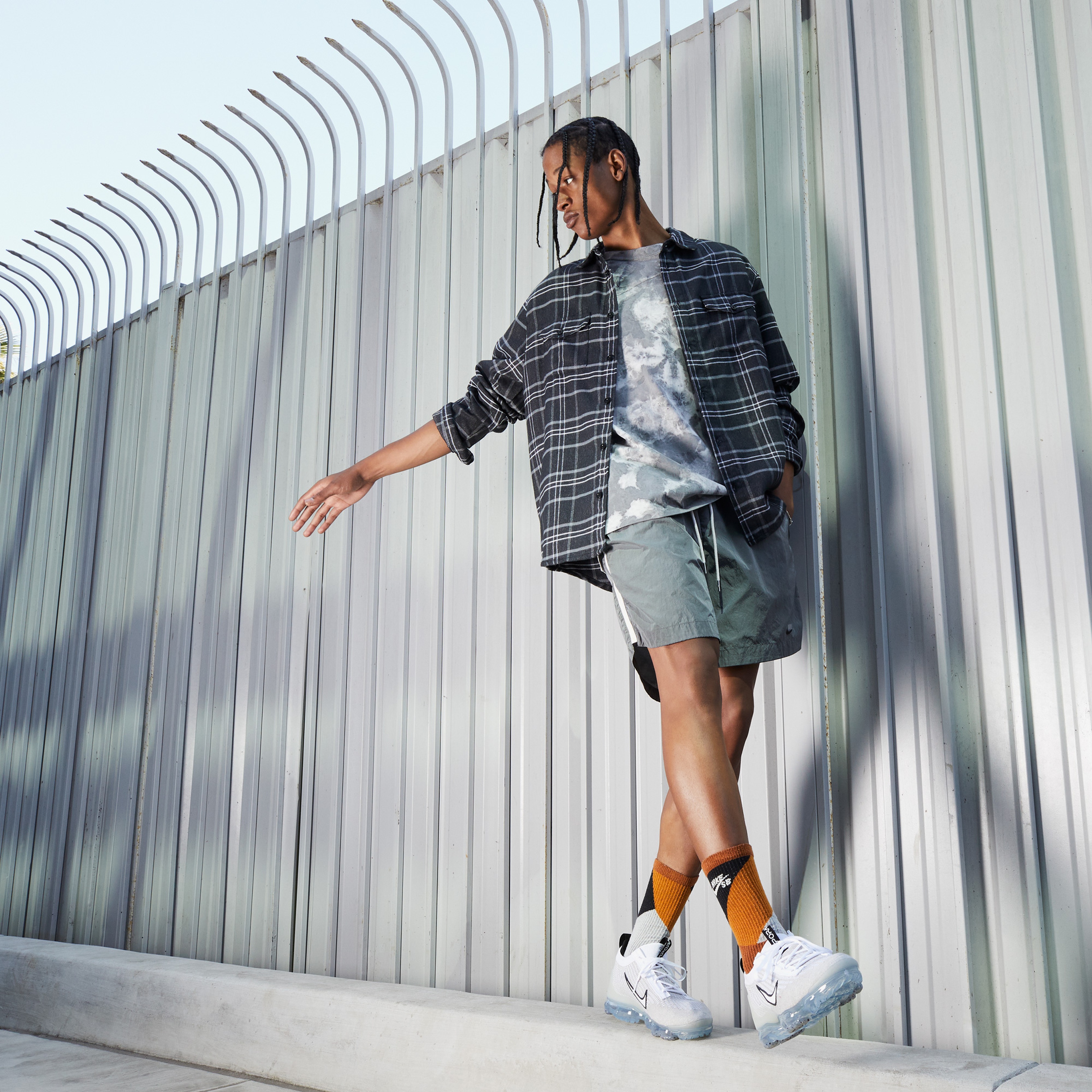Nike Air Vapormax 2021 Erkek Gri Sneaker