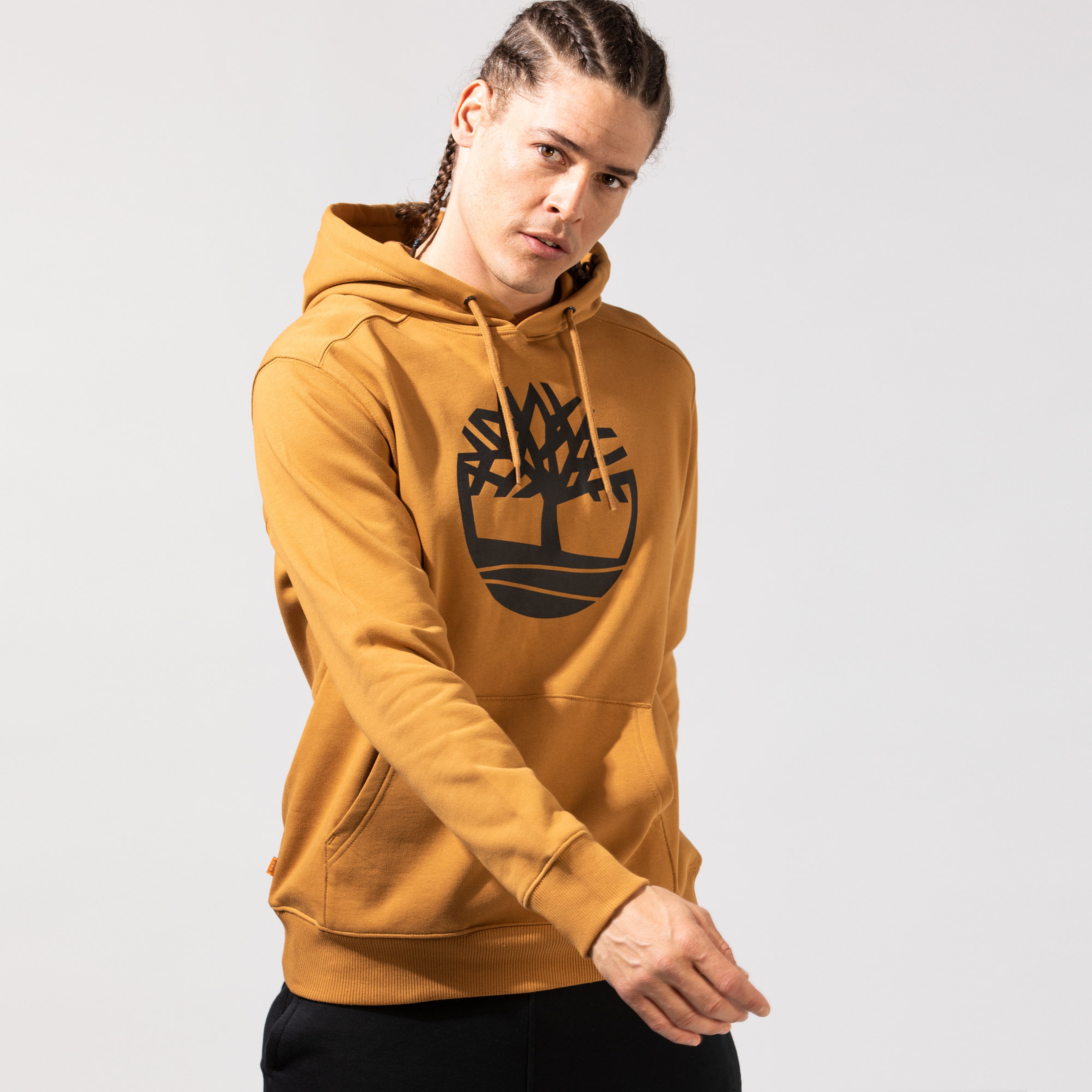 Timberland YC Core Tree Logo Pull Over Kapüşonlu Sweatshirt