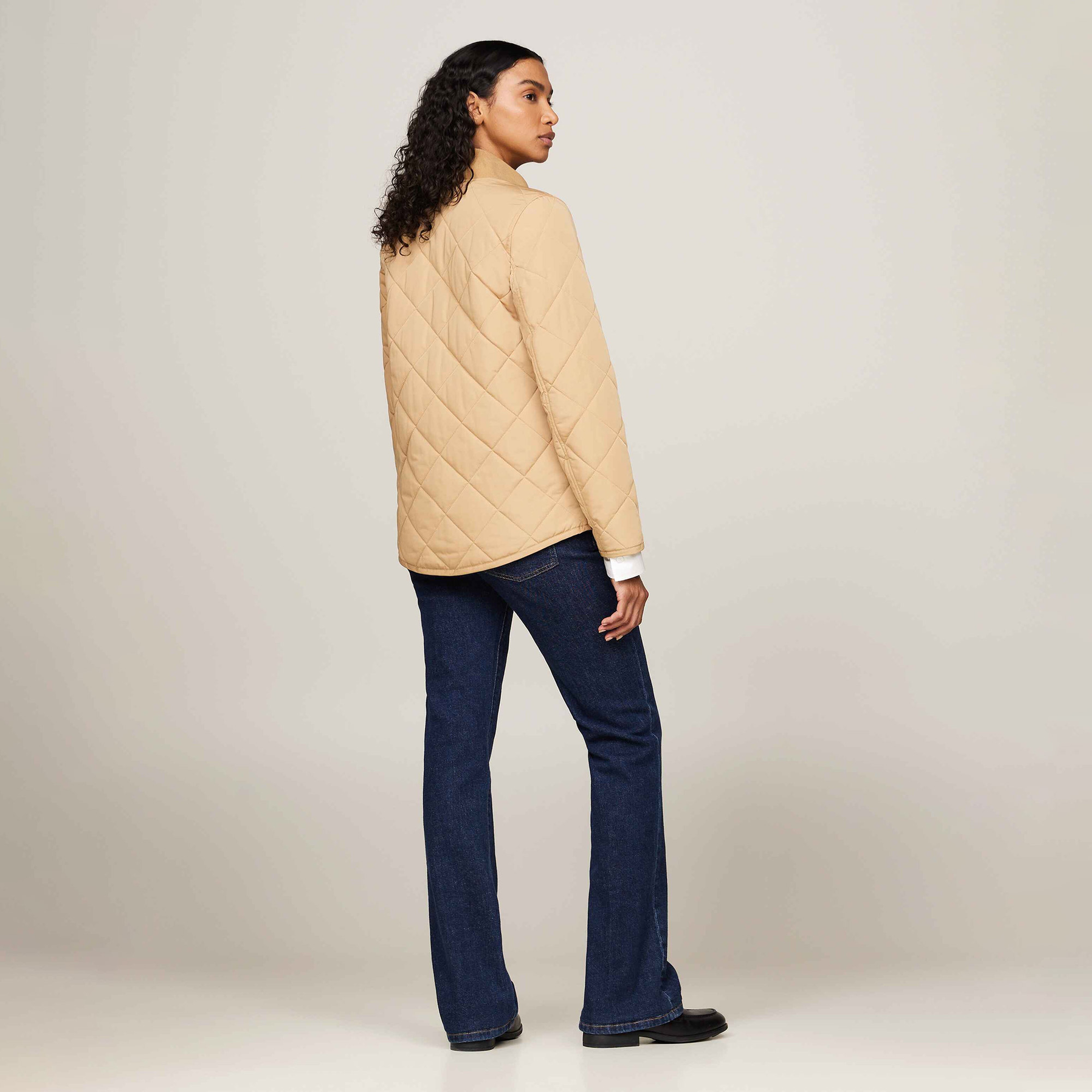 Tommy Hilfiger Kadın Haki Mont