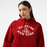 Tommy Hilfiger Kadın Kırmızı Sweatshirt