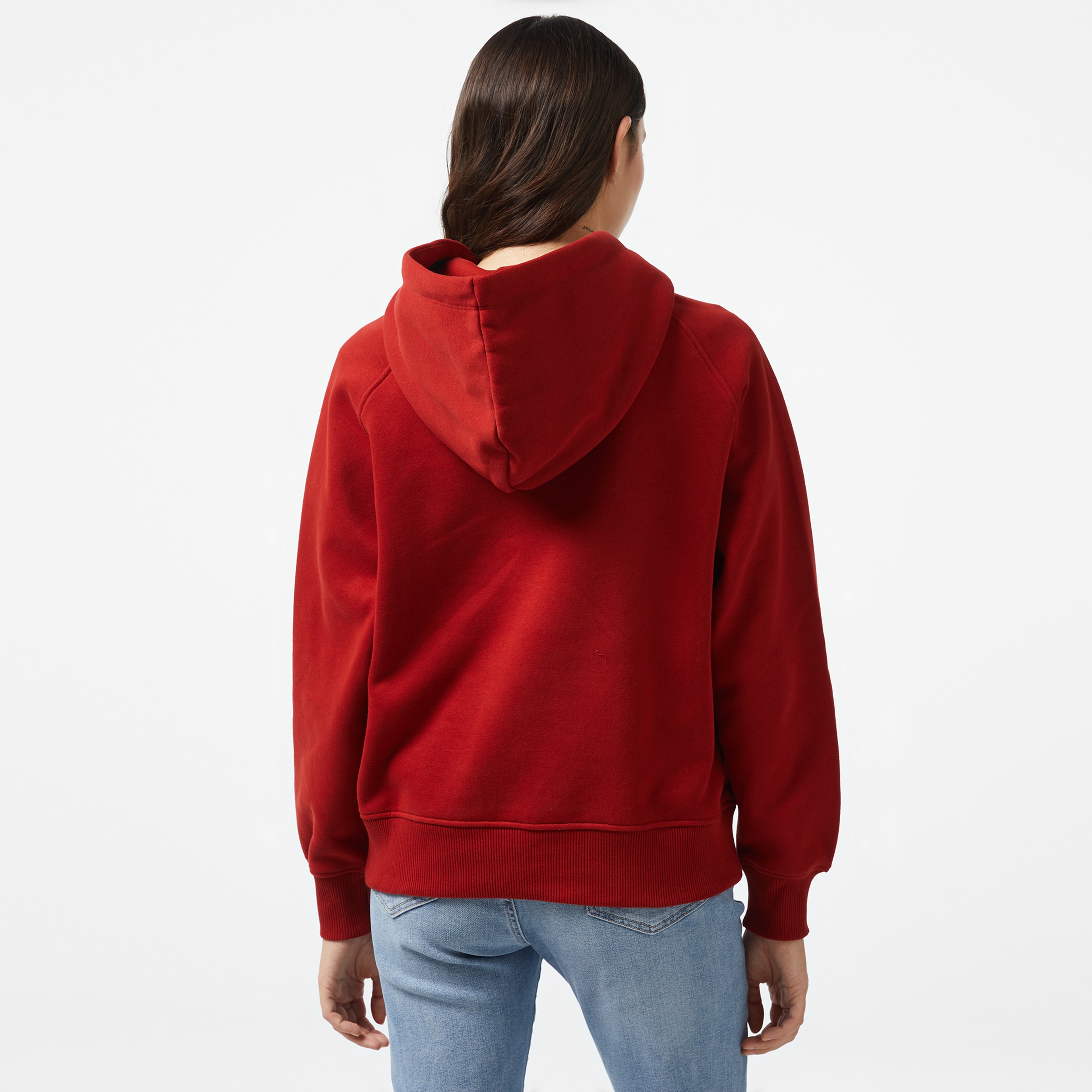 Tommy Hilfiger Kadın Kırmızı Sweatshirt